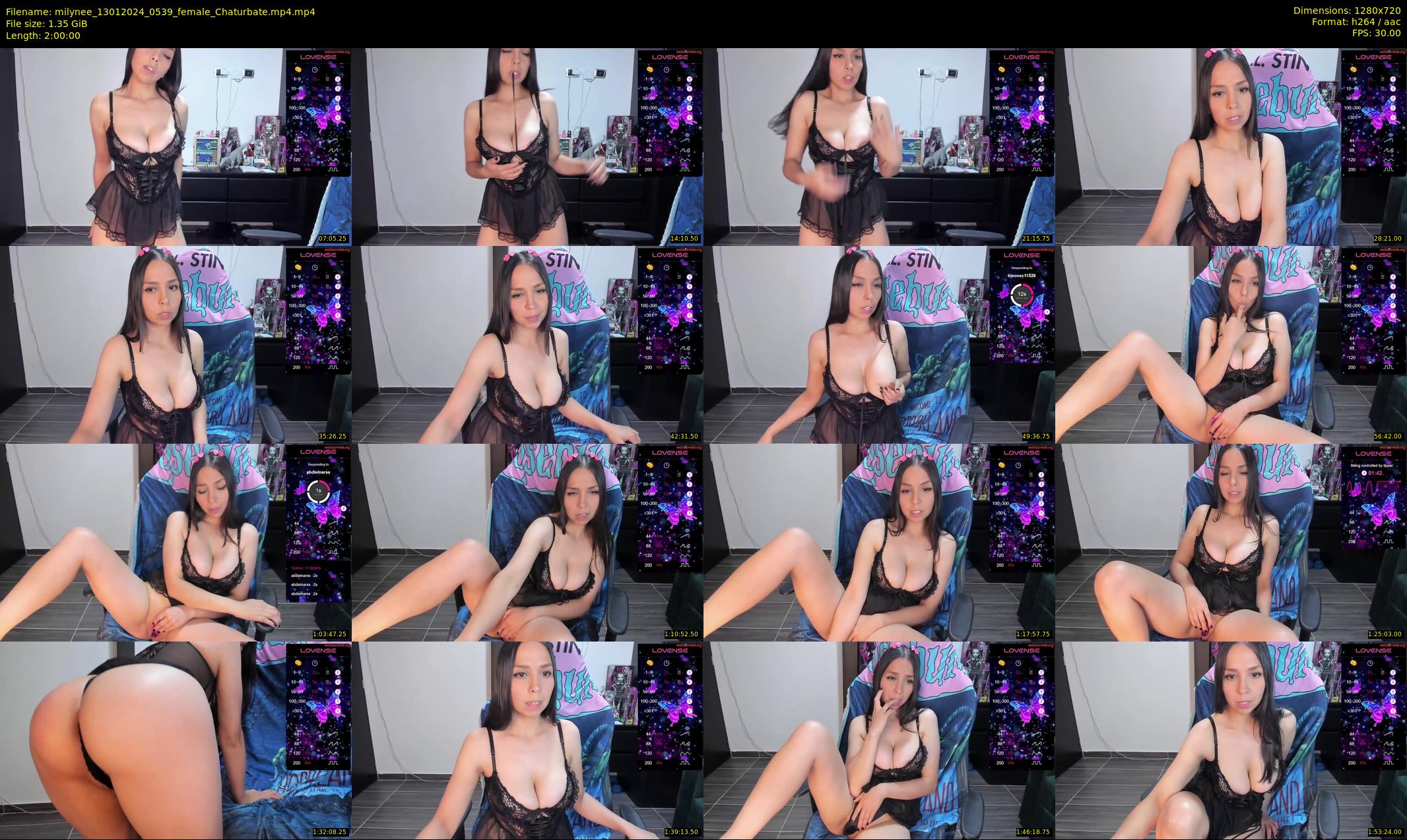 milynee — 120 minute Chaturbate female cam show recording, 720p, Jan 13, 2024