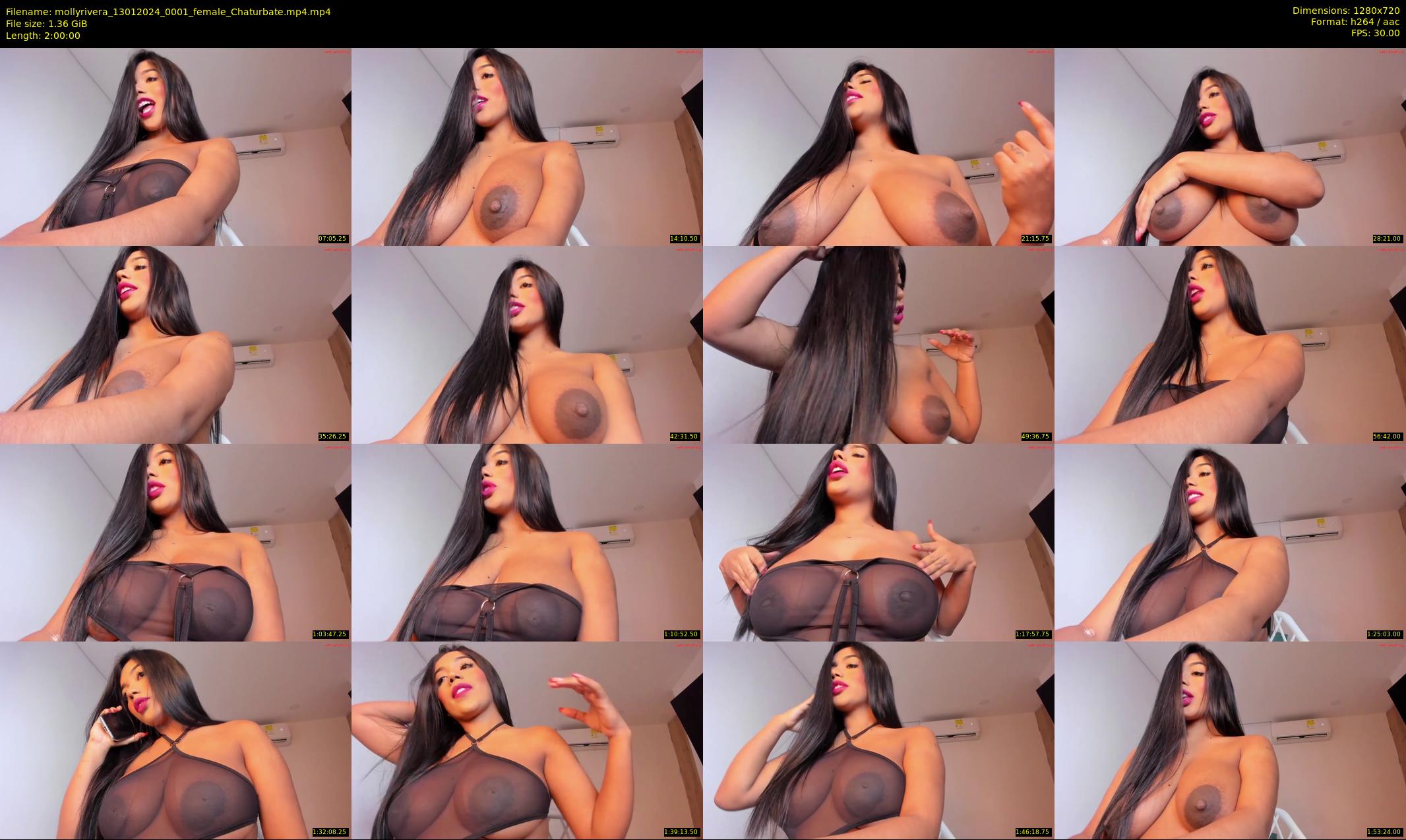 mollyrivera — 120 minute Chaturbate female cam show recording, 720p, Jan 13, 2024
