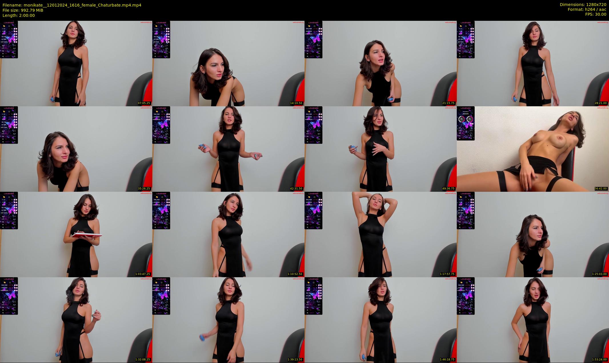 monikate_ — 120 minute Chaturbate couple cam show recording, 720p, Jan 12, 2024