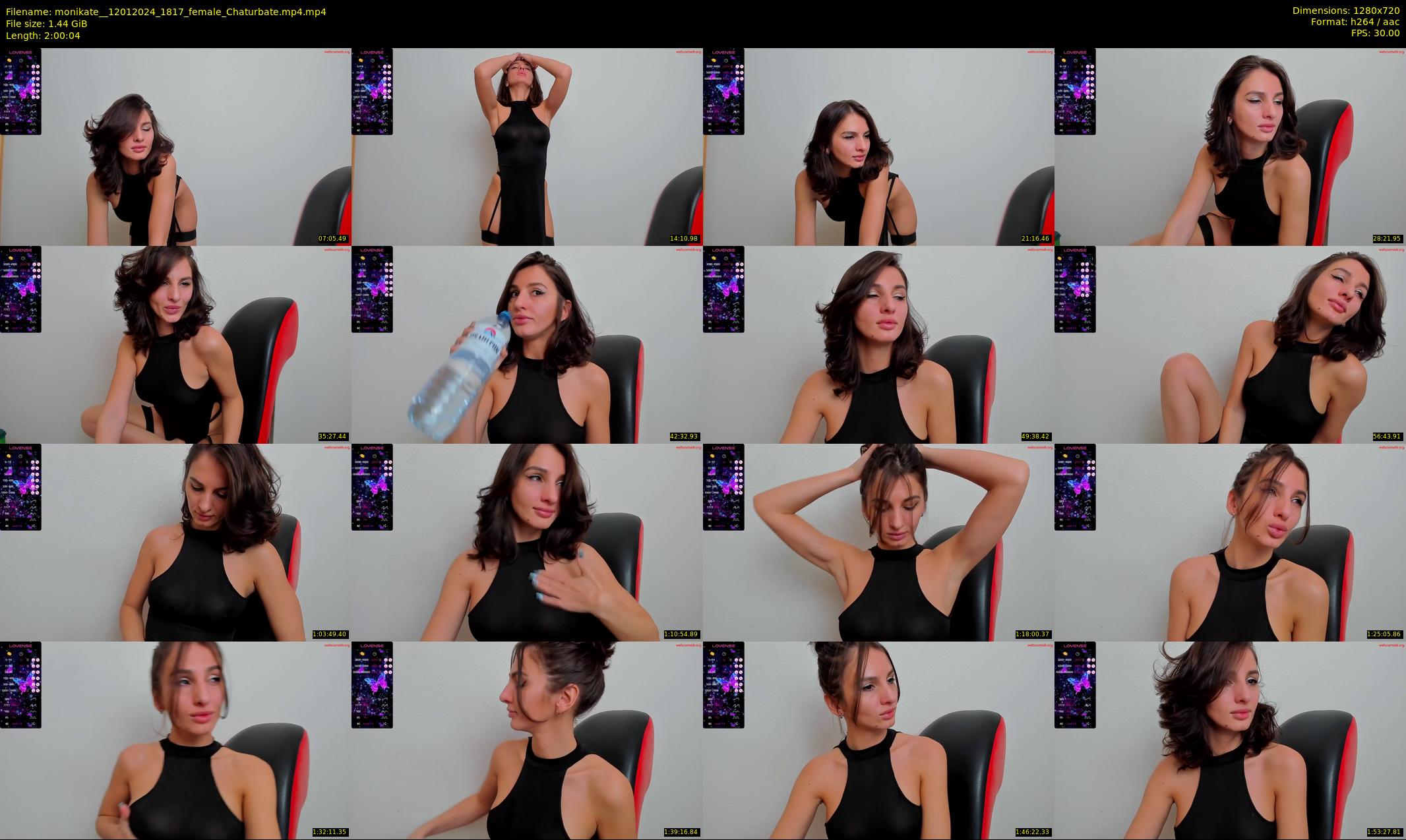 monikate_ — 121 minute Chaturbate couple cam show recording, 720p, Jan 12, 2024