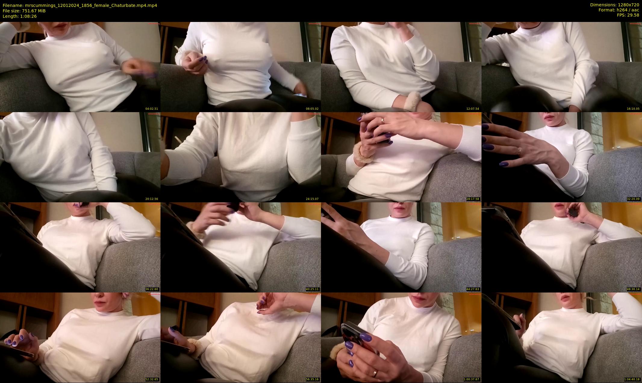 mrscummings — 69 minute Chaturbate female cam show recording, 720p, Jan 12, 2024