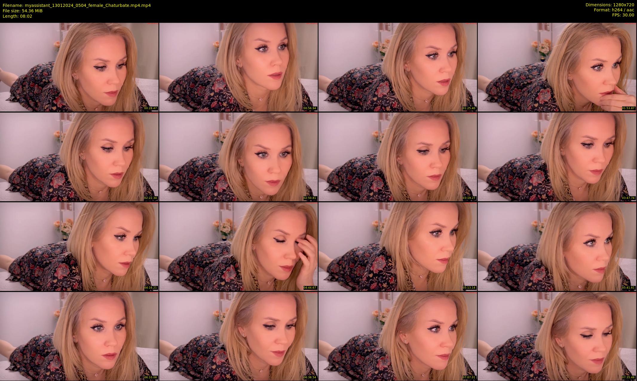 myassistant — 9 minute Chaturbate female cam show recording, 720p, Jan 13, 2024