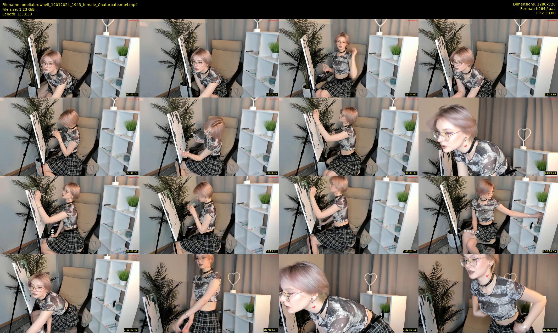 odeliabrownell — 94 minute Chaturbate female cam show recording, 720p, Jan 12, 2024