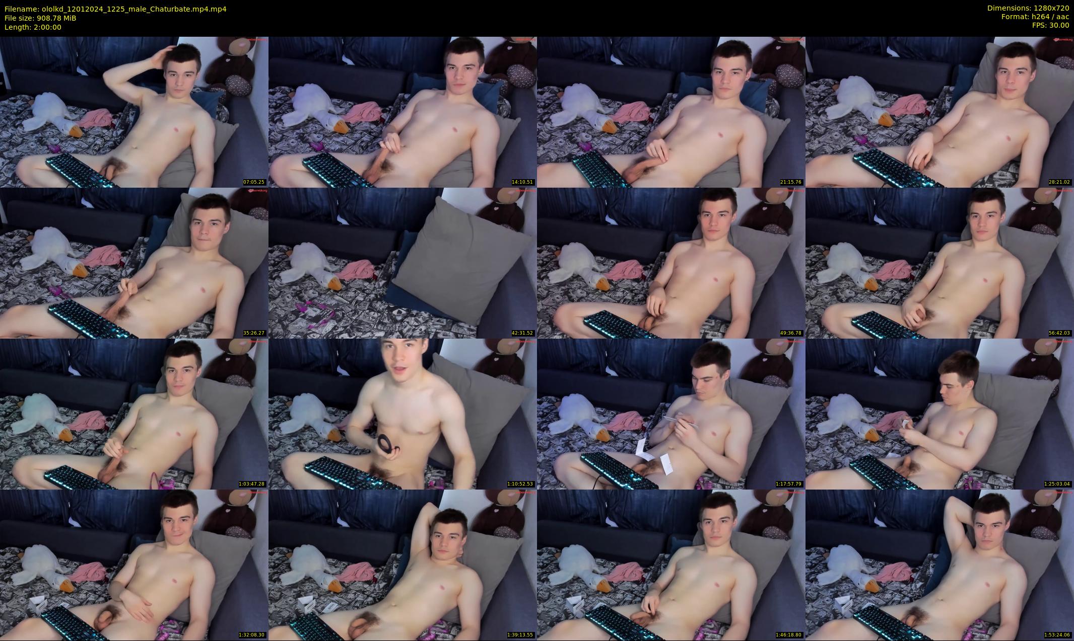 ololkd — 120 minute Chaturbate male cam show recording, 720p, Jan 12, 2024