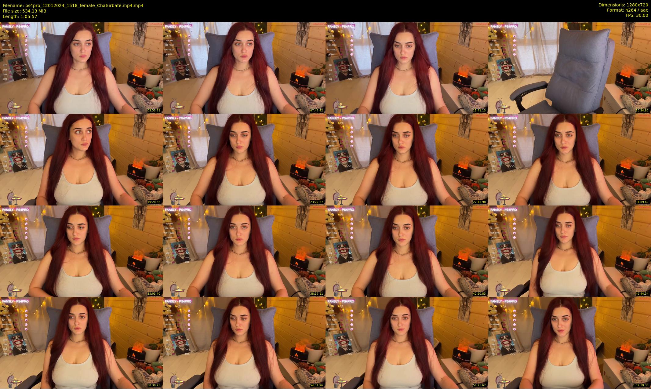 ps4pro — 66 minute Chaturbate female cam show recording, 720p, Jan 12, 2024