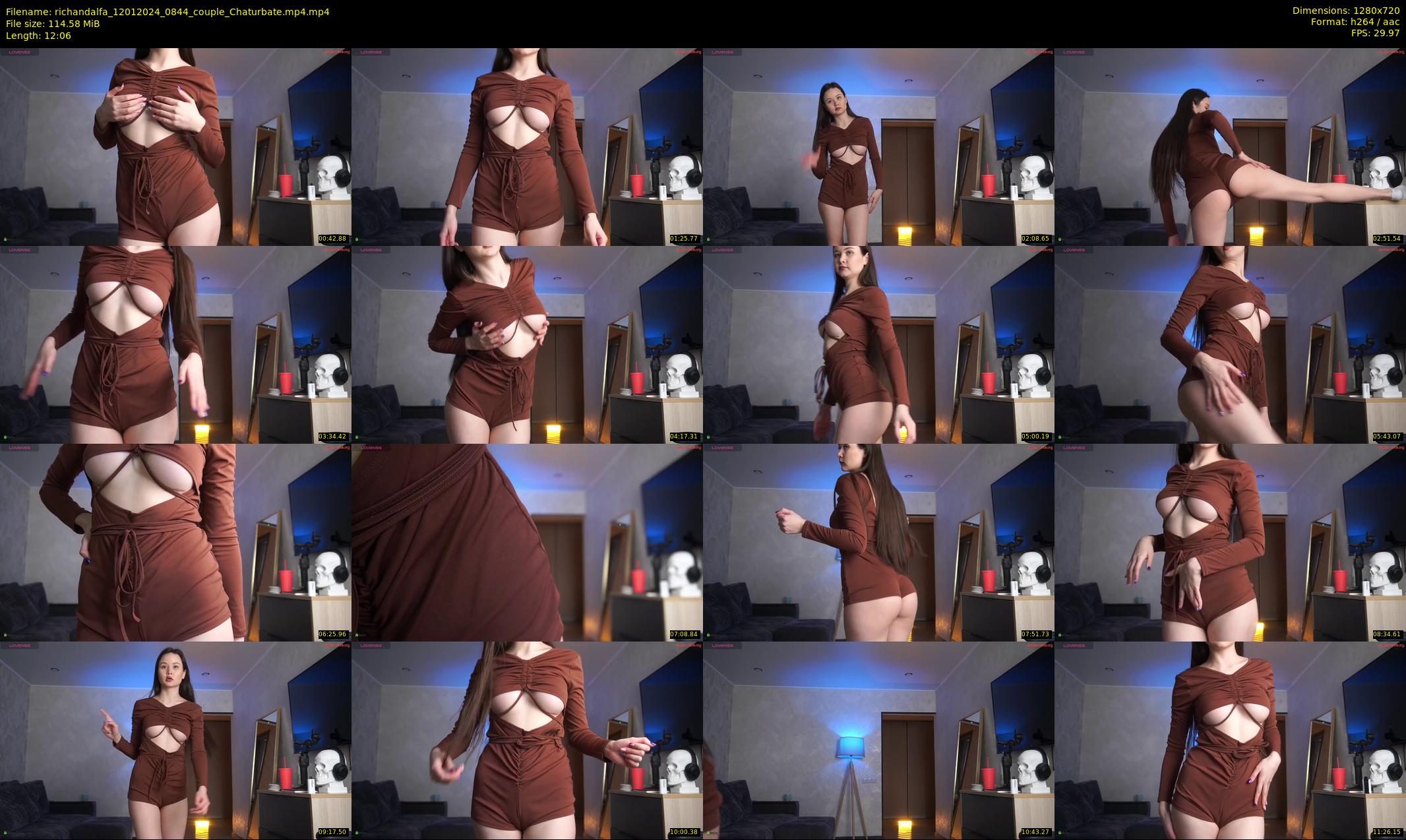 richandalfa — 13 minute Chaturbate couple cam show recording, 720p, Jan 12, 2024