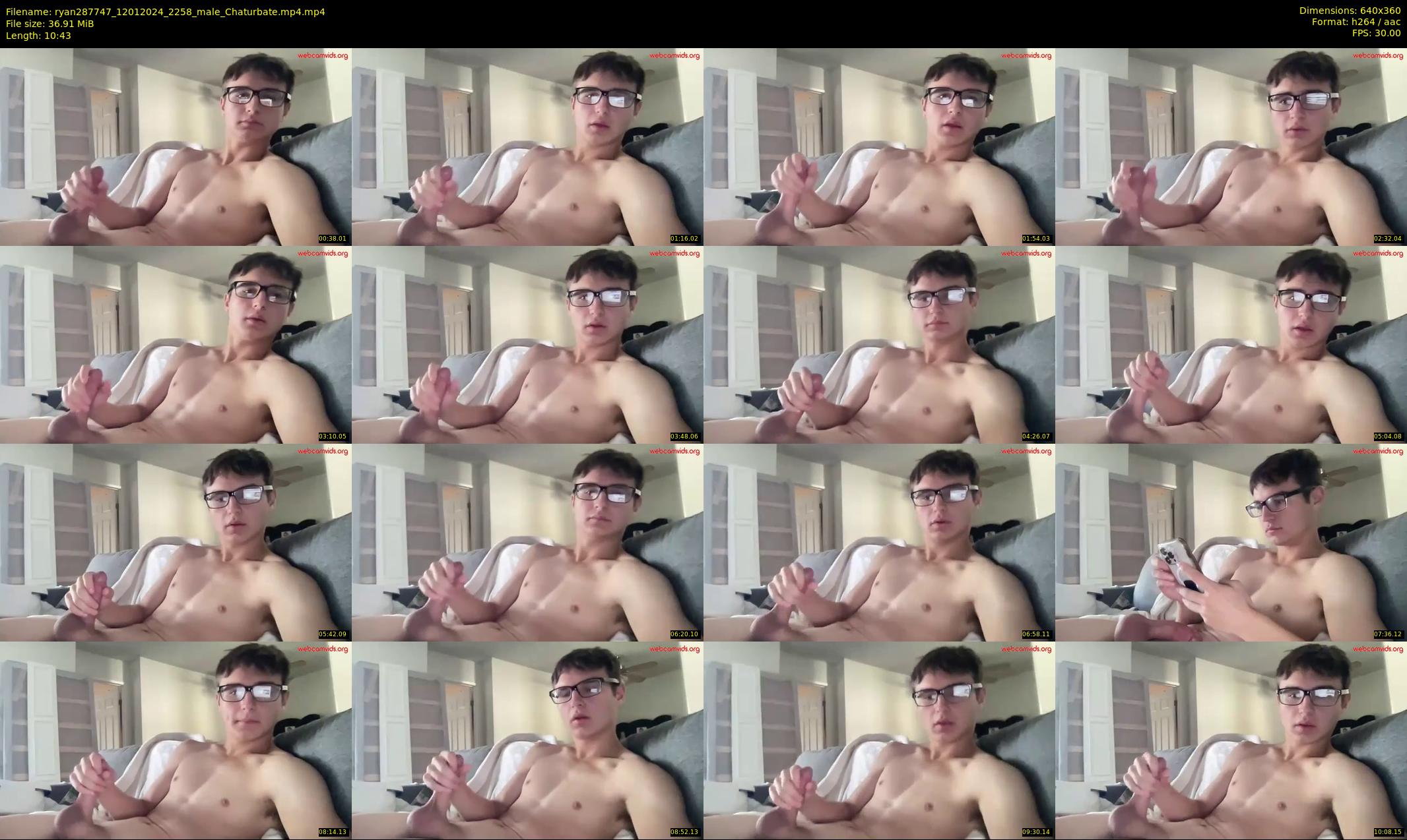 ryan287747 — 11 minute Chaturbate male cam show recording, 360p, Jan 12, 2024