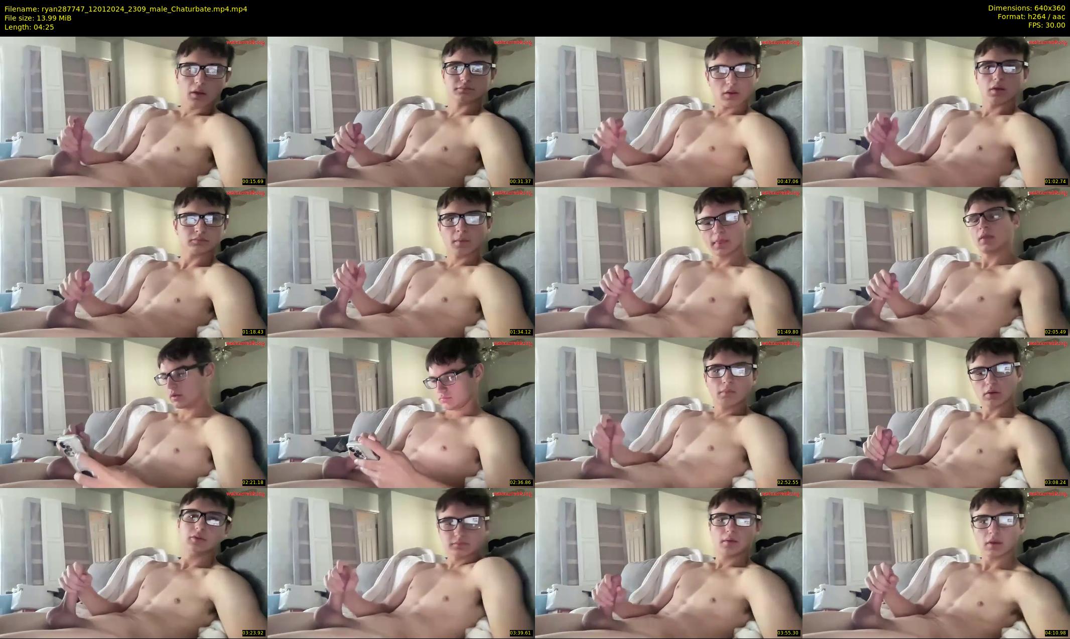 ryan287747 — 5 minute Chaturbate male cam show recording, 360p, Jan 12, 2024