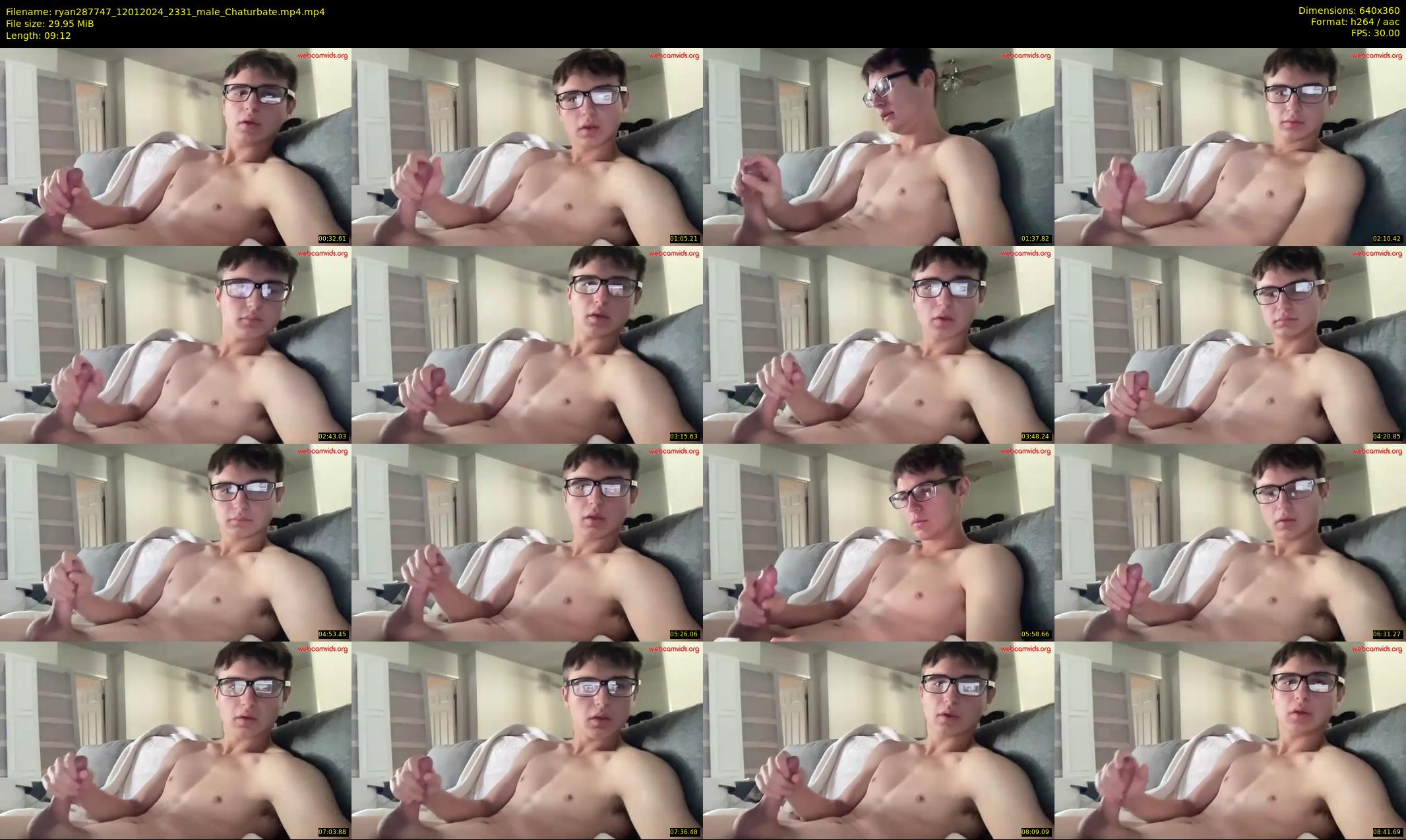 ryan287747 — 10 minute Chaturbate male cam show recording, 360p, Jan 12, 2024