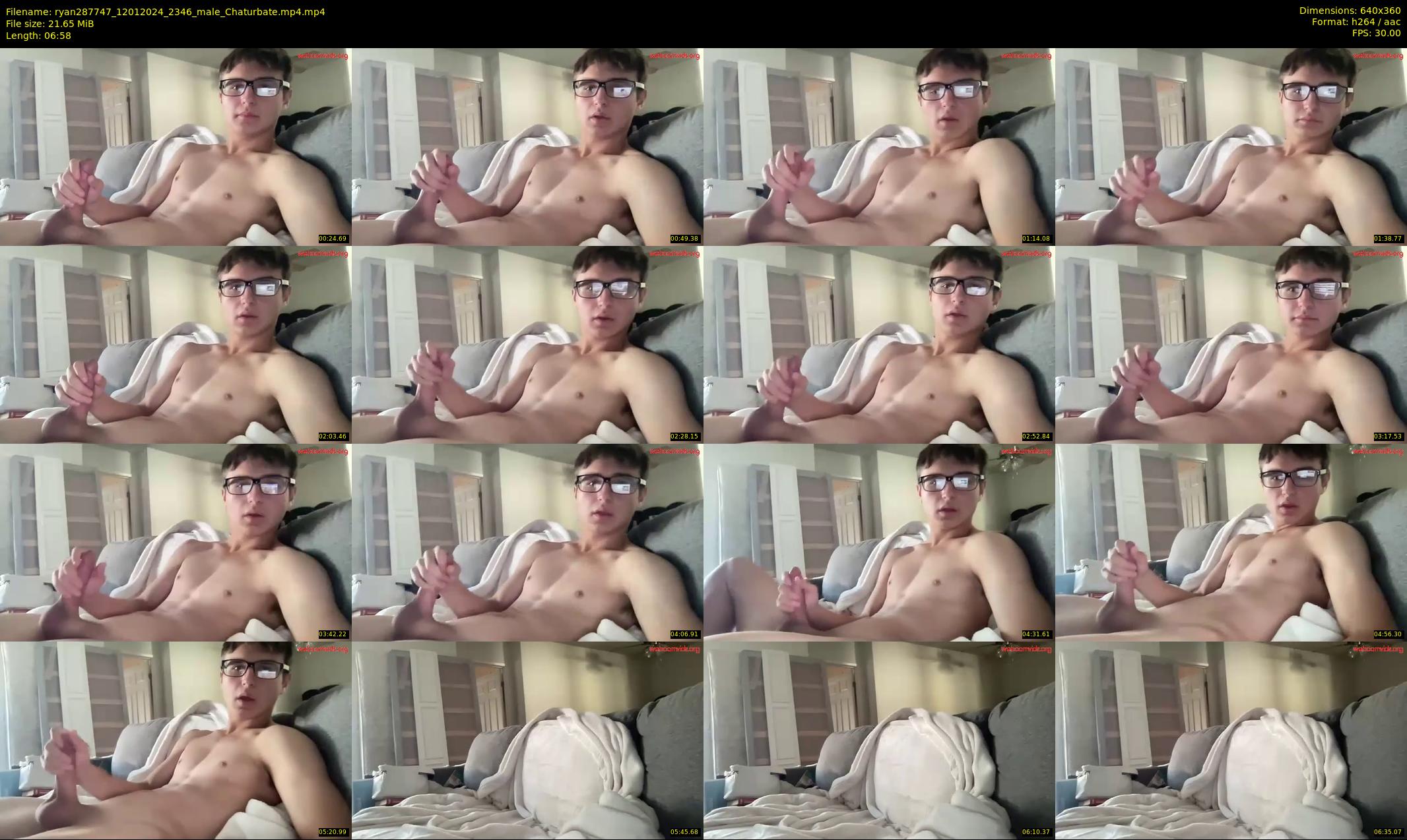 ryan287747 — 7 minute Chaturbate male cam show recording, 360p, Jan 12, 2024