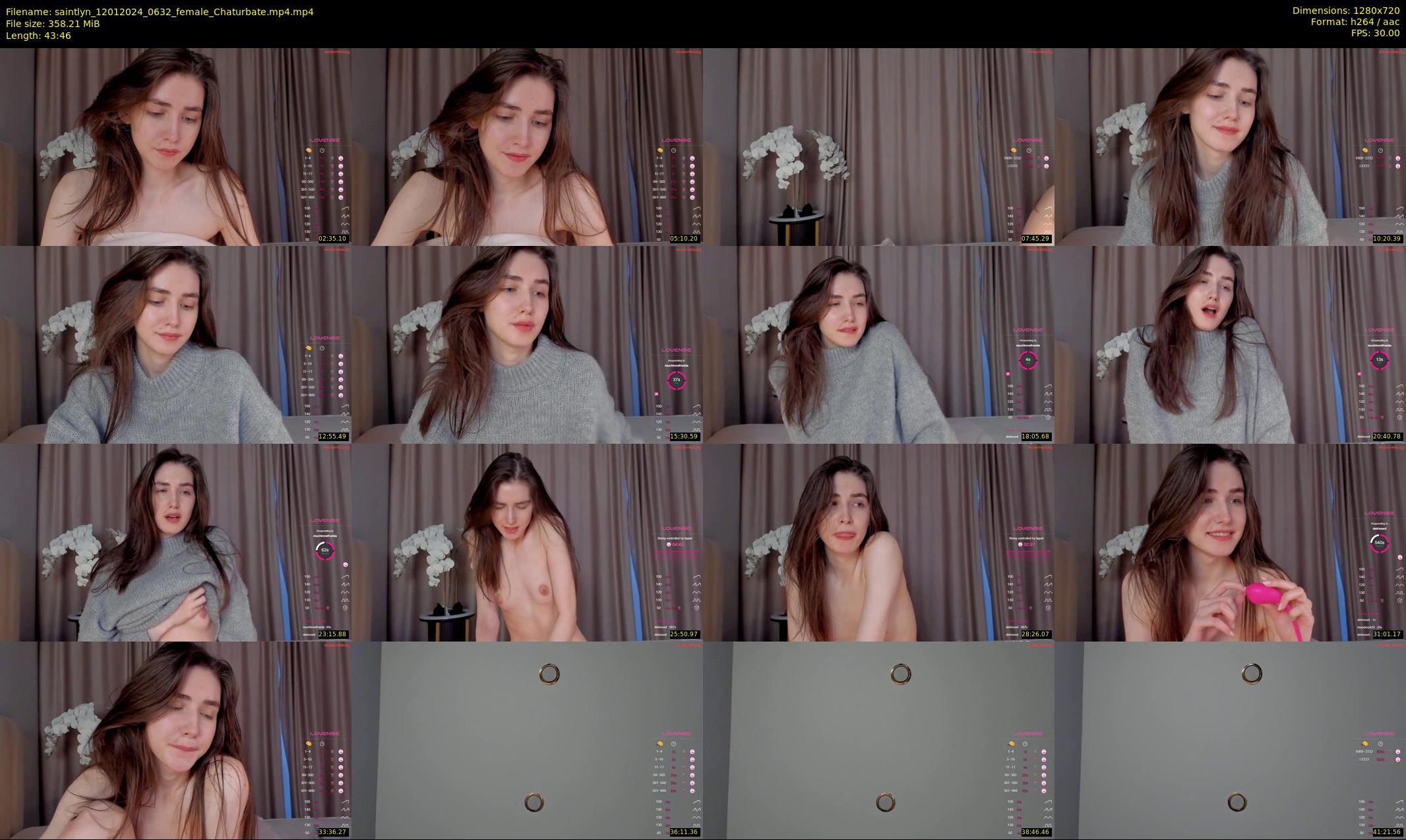 saintlyn — 44 minute Chaturbate female cam show recording, 720p, Jan 12, 2024