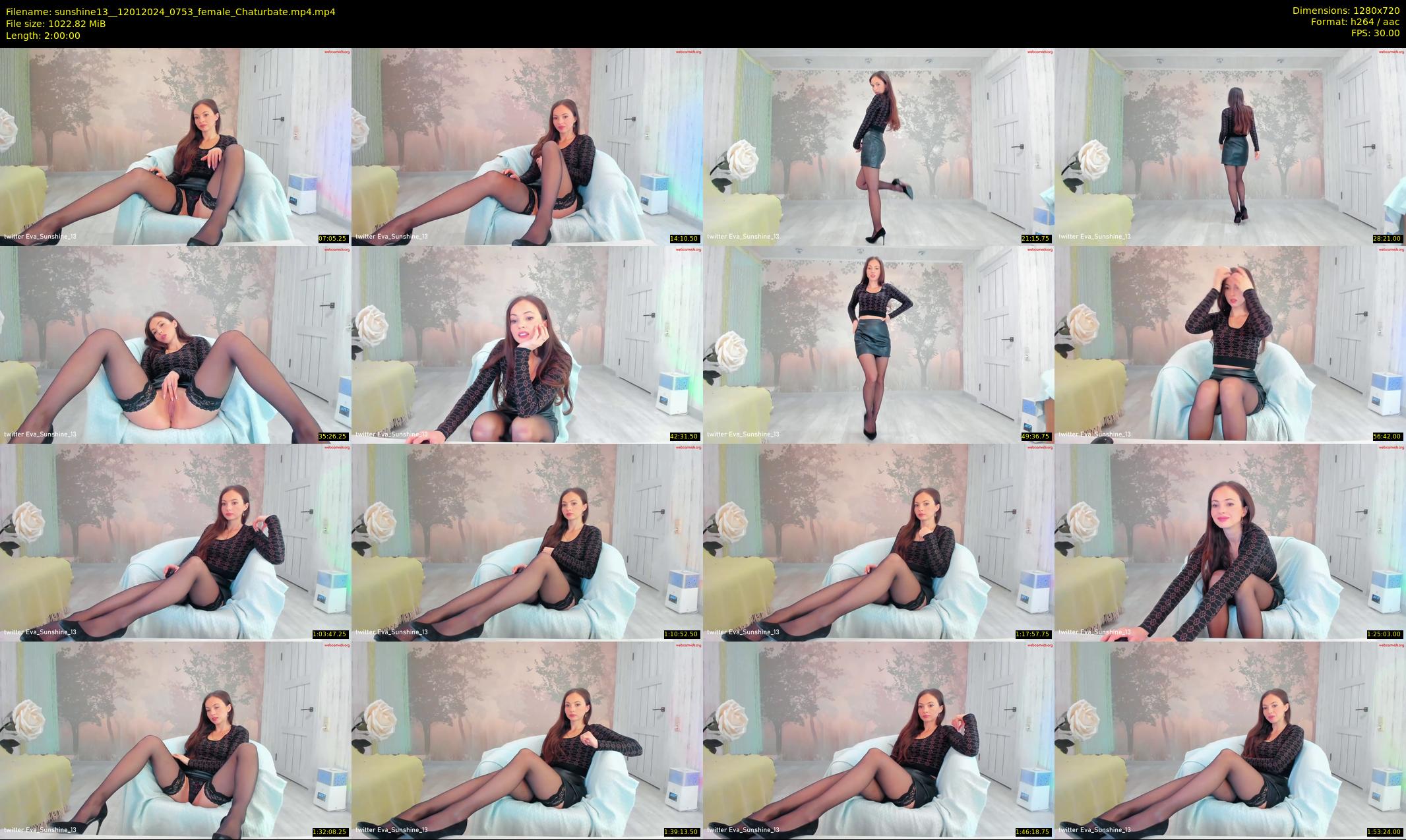 sunshine13_ — 120 minute Chaturbate female cam show recording, 720p, Jan 12, 2024