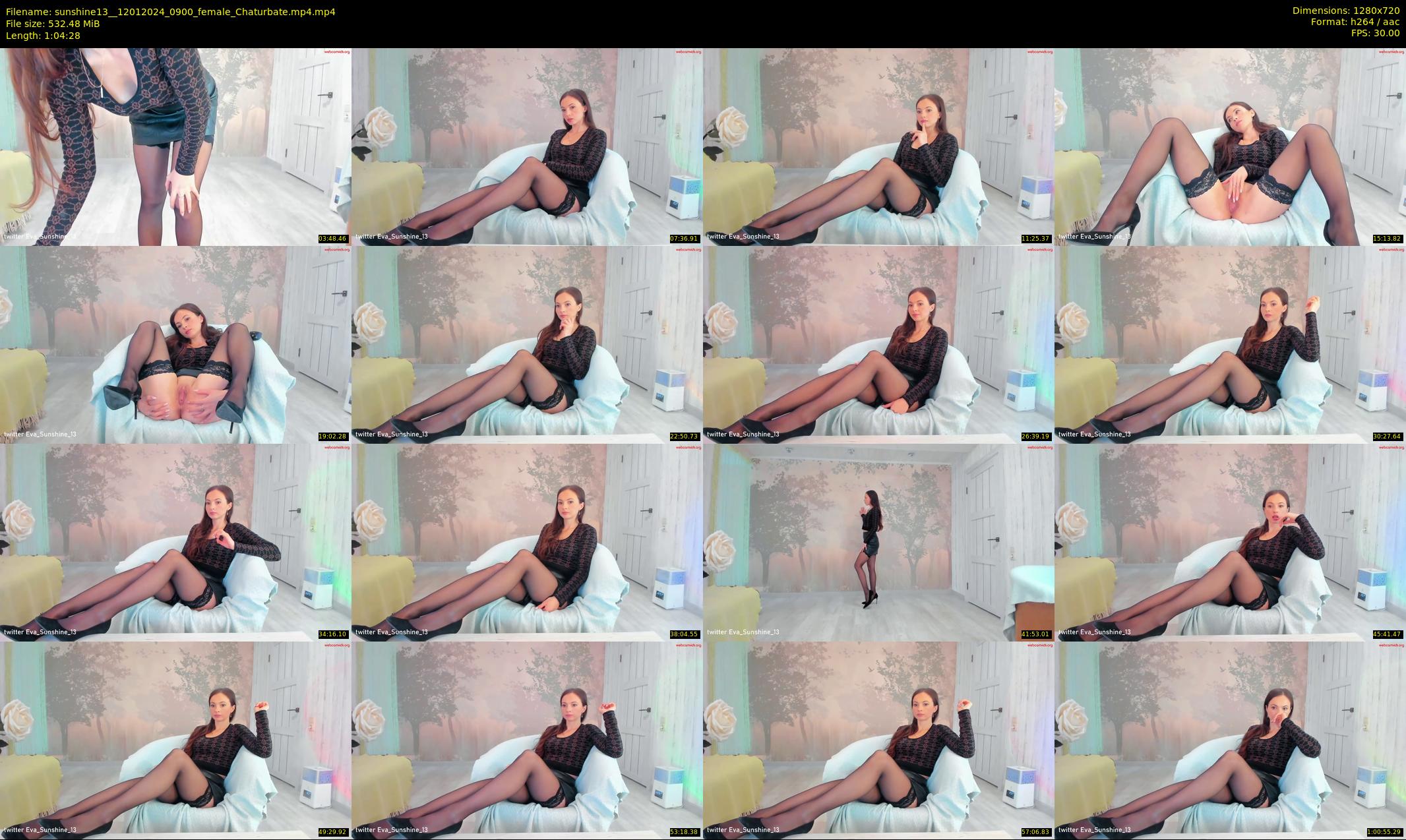 sunshine13_ — 65 minute Chaturbate female cam show recording, 720p, Jan 12, 2024