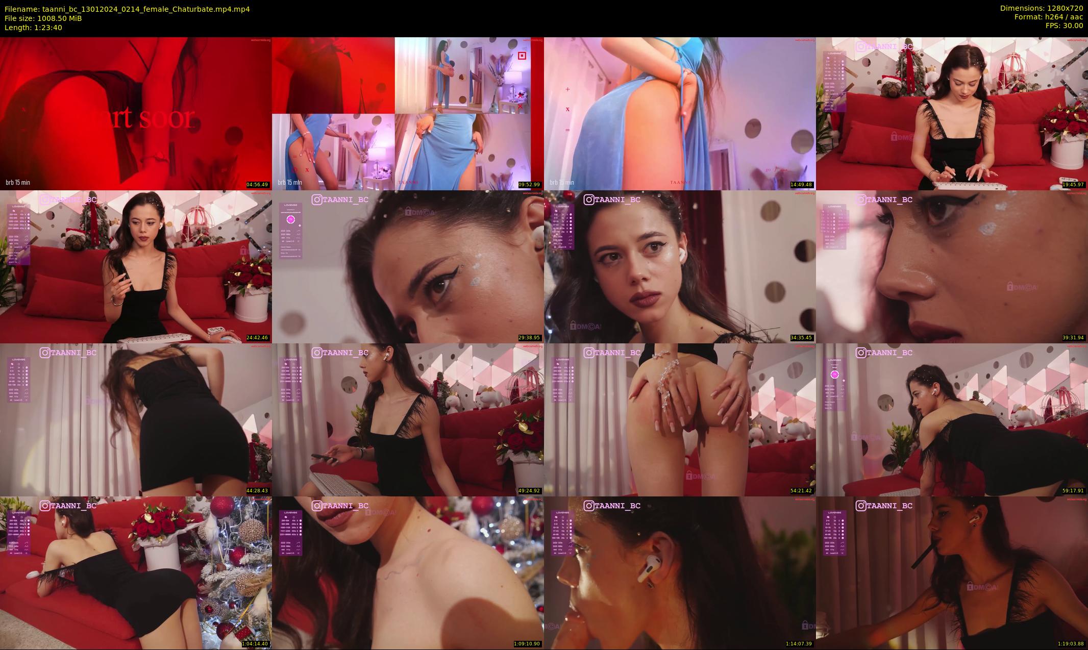 taanni_bc — 84 minute Chaturbate female cam show recording, 720p, Jan 13, 2024