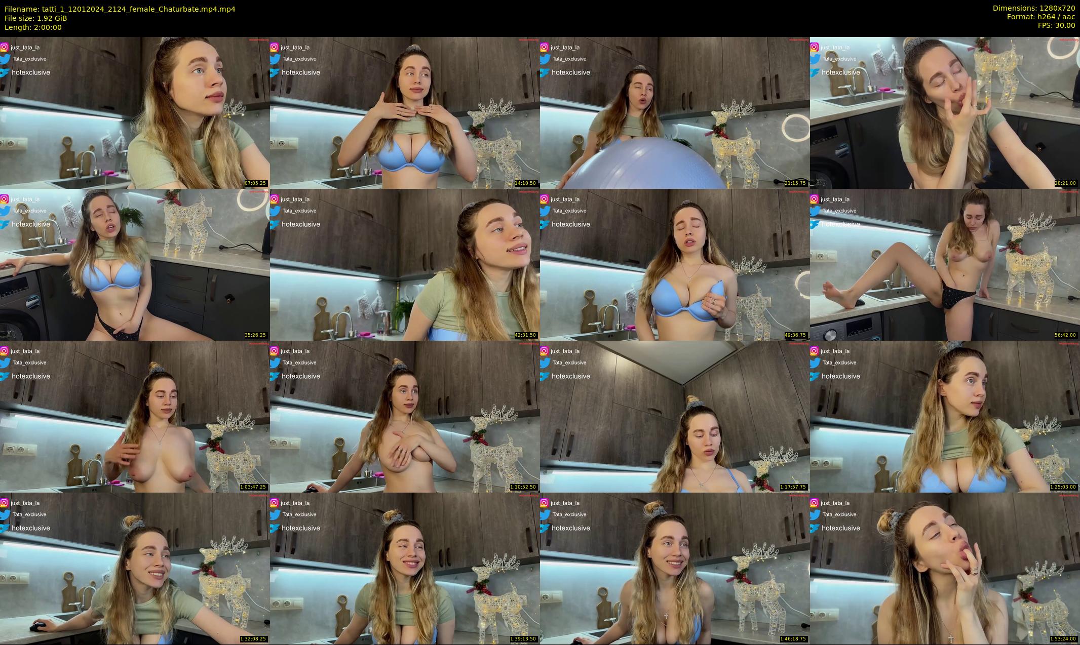 tatti_1 — 120 minute Chaturbate female cam show recording, 720p, Jan 12, 2024