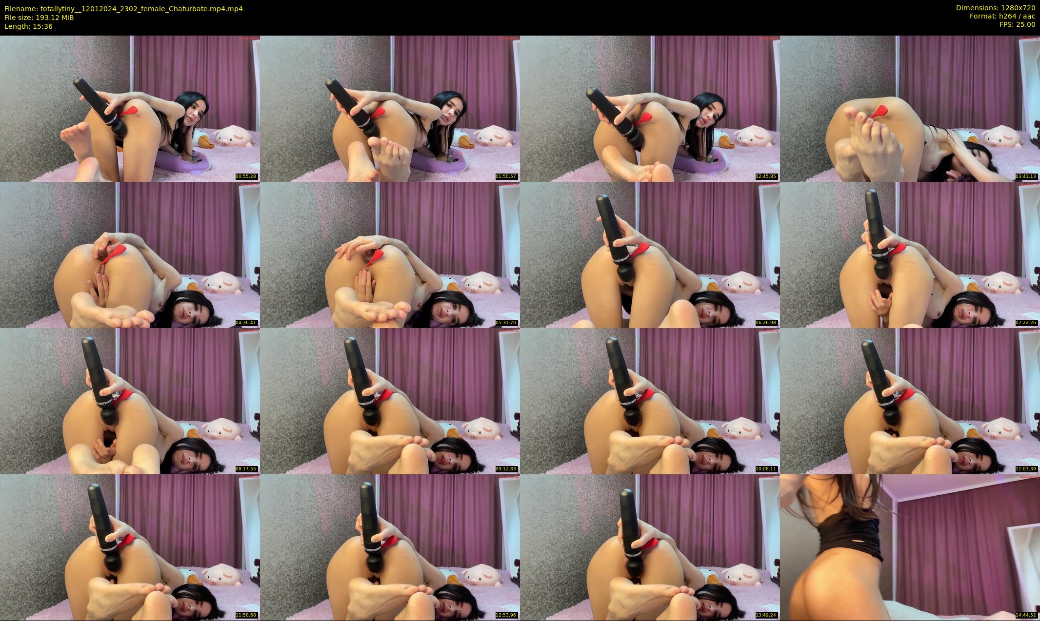 totallytiny_ — 16 minute Chaturbate female cam show recording, 720p, Jan 12, 2024