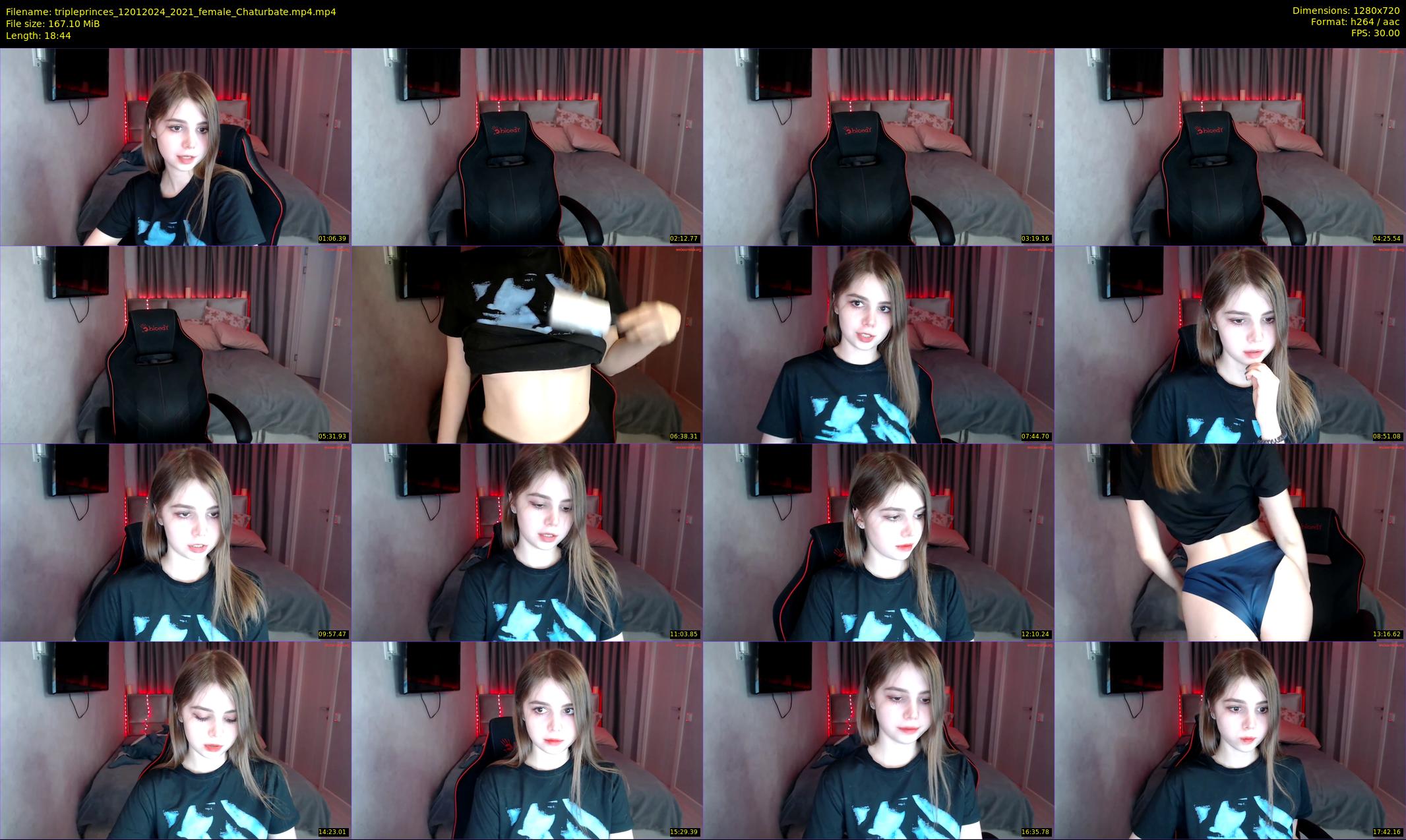 tripleprinces — 19 minute Chaturbate female cam show recording, 720p, Jan 12, 2024