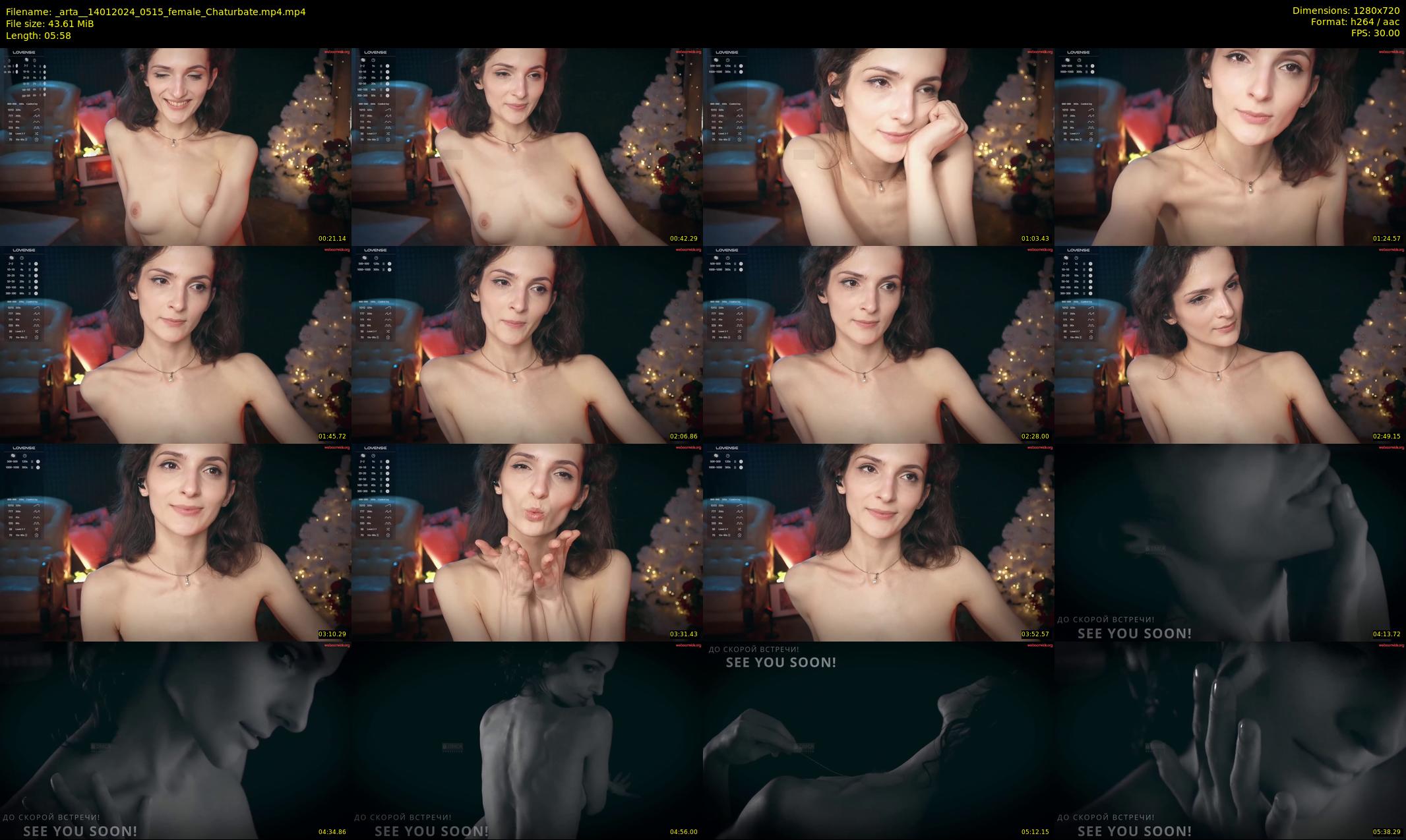 _arta_ — 6 minute Chaturbate female cam show recording, 720p, Jan 14, 2024