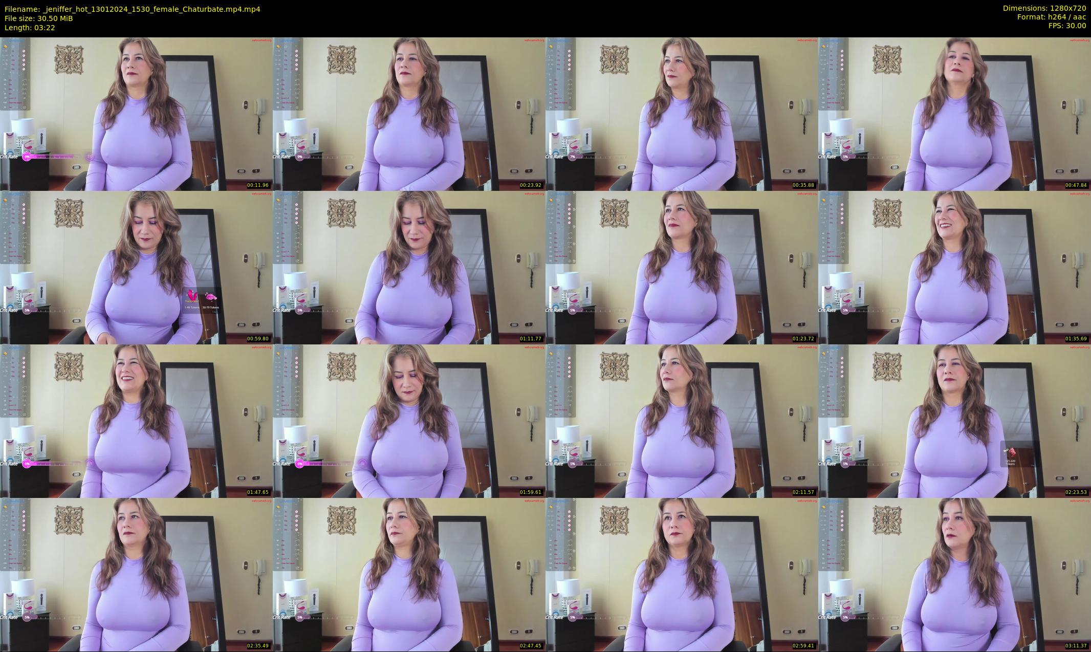_jeniffer_hot — 4 minute Chaturbate female cam show recording, 720p, Jan 13, 2024