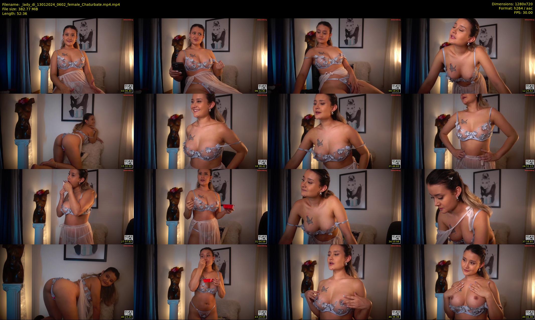 _lady_di — 53 minute Chaturbate female cam show recording, 720p, Jan 13, 2024