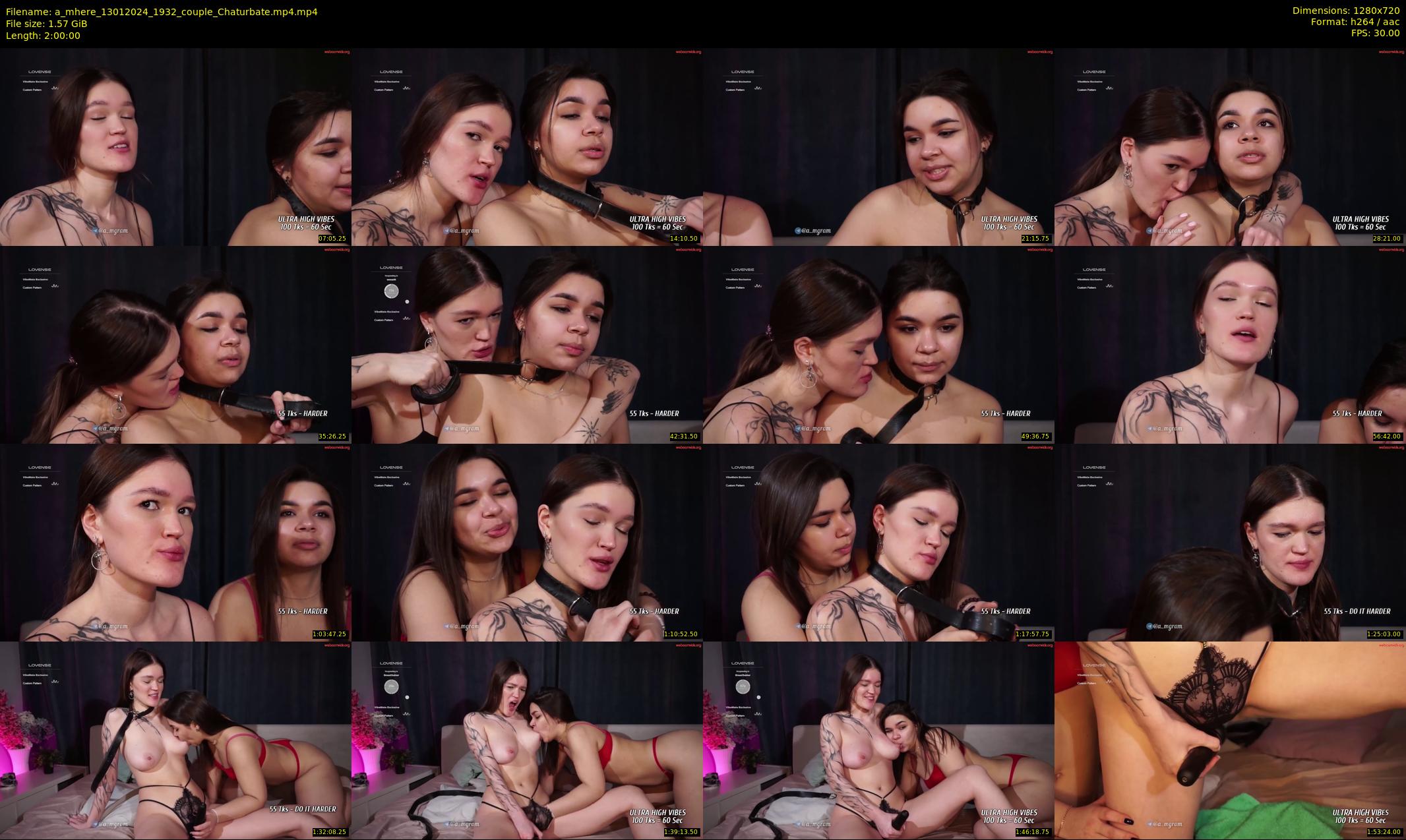 a_mhere — 120 minute Chaturbate couple cam show recording, 720p, Jan 13, 2024