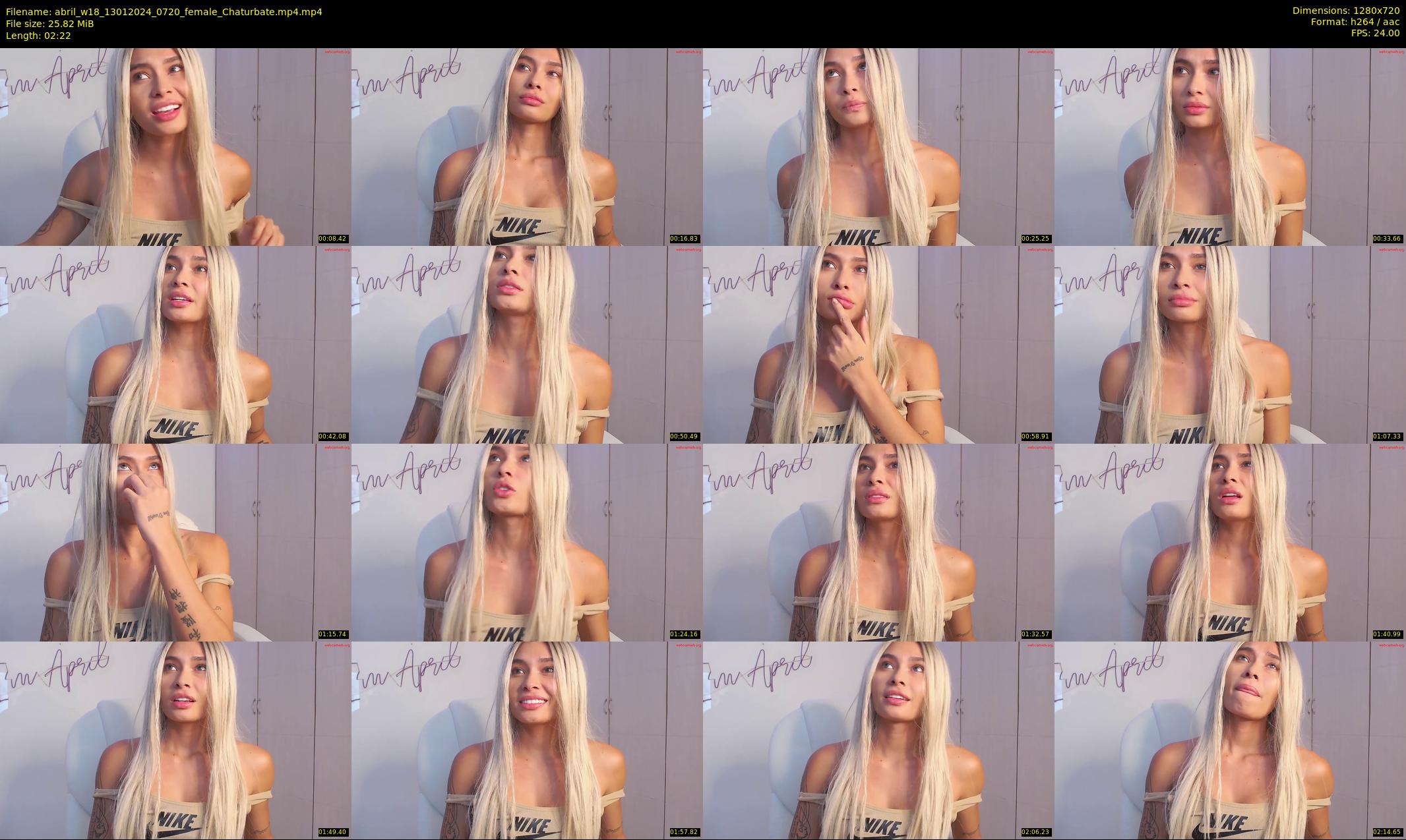 abril_w18 — 3 minute Chaturbate female cam show recording, 720p, Jan 13, 2024