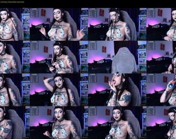 aciddroll — 120 minute Chaturbate female cam show recording, 720p, Jan 14, 2024