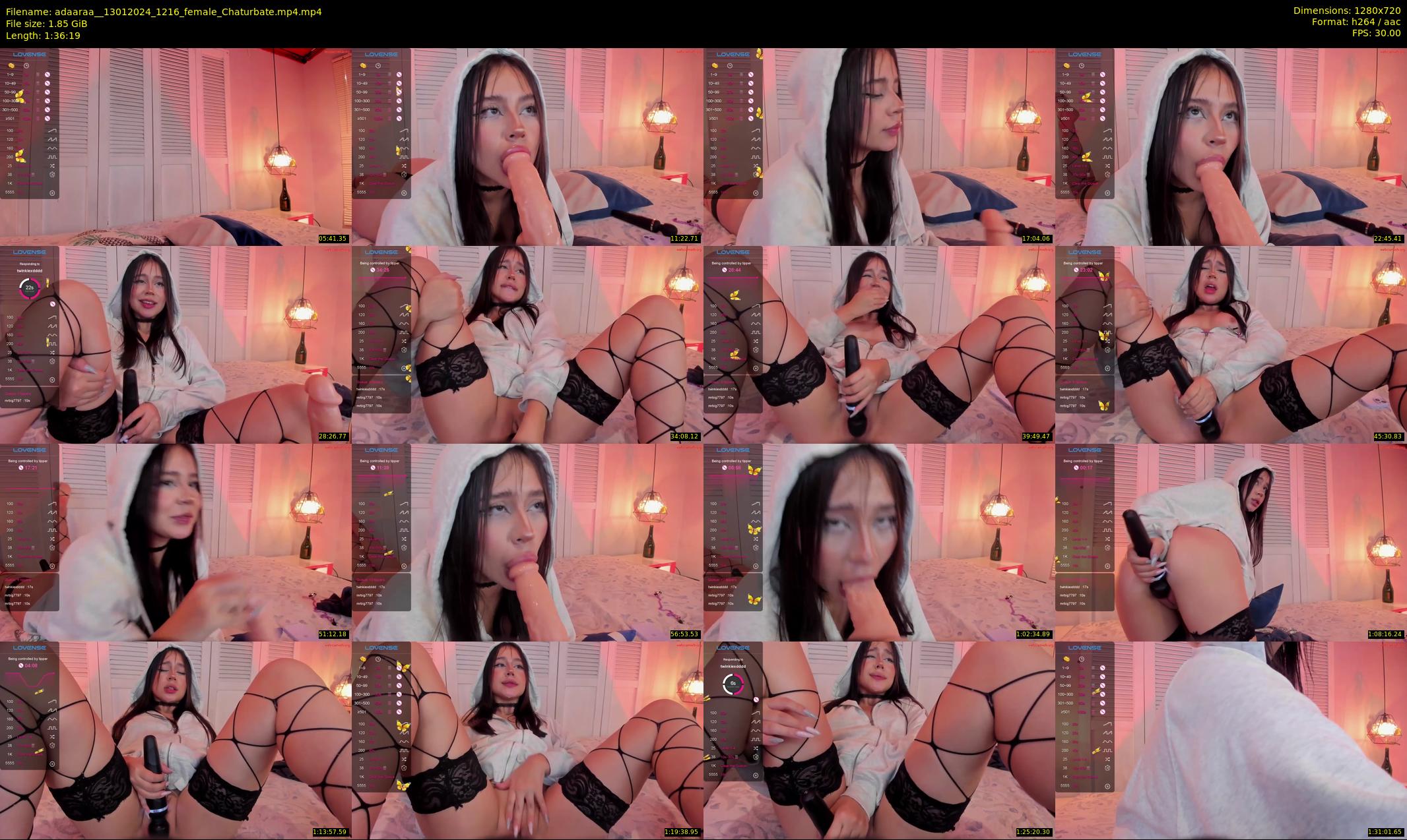 adaaraa_ — 97 minute Chaturbate female cam show recording, 720p, Jan 13, 2024