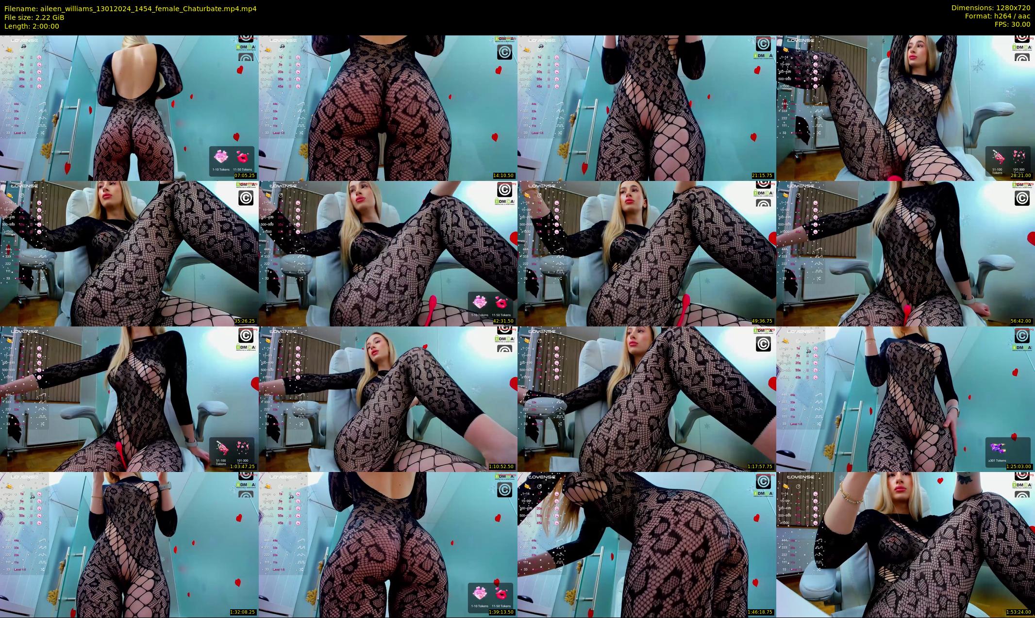 aileen_williams — 120 minute Chaturbate female cam show recording, 720p, Jan 13, 2024
