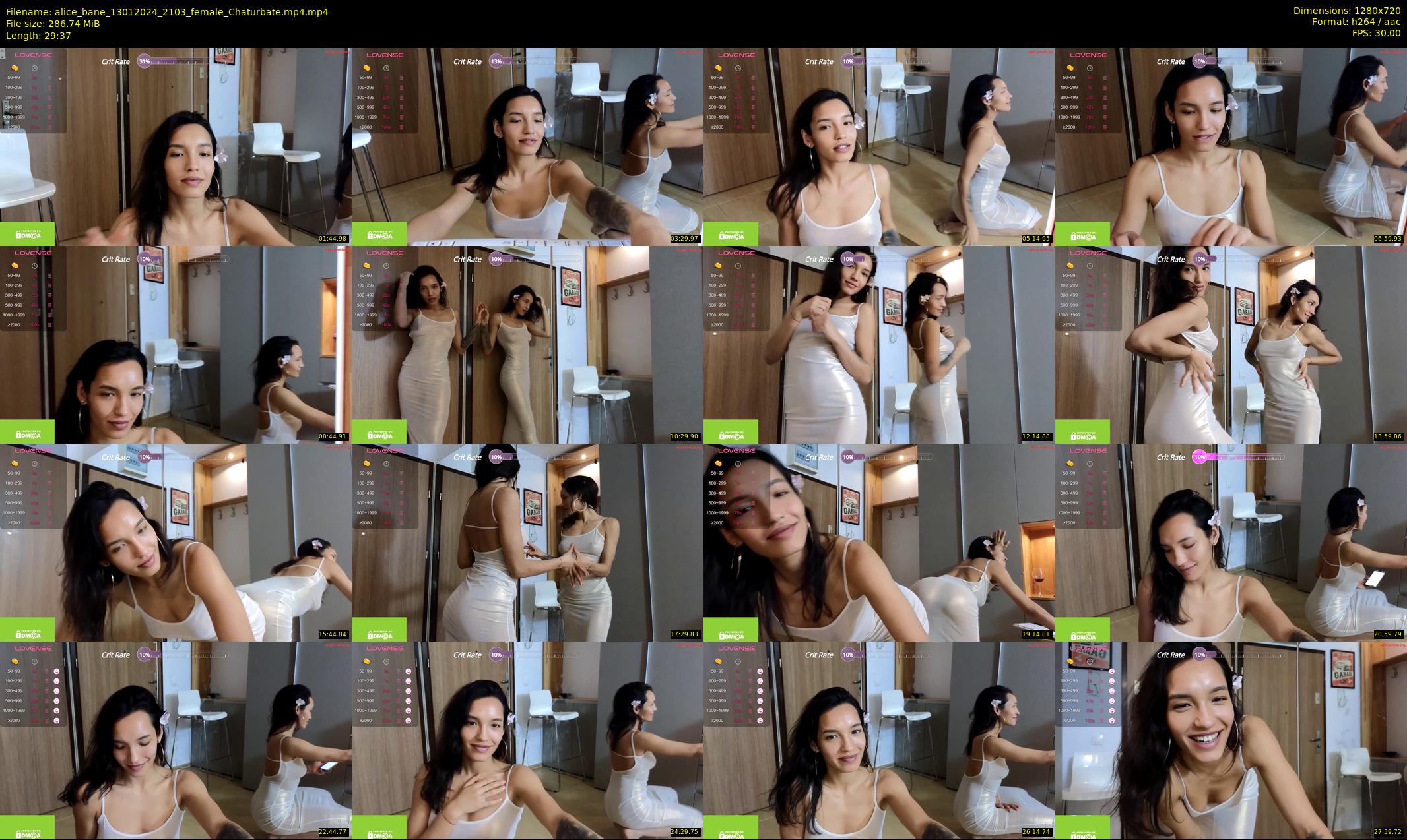 alice_bane — 30 minute Chaturbate female cam show recording, 720p, Jan 13, 2024