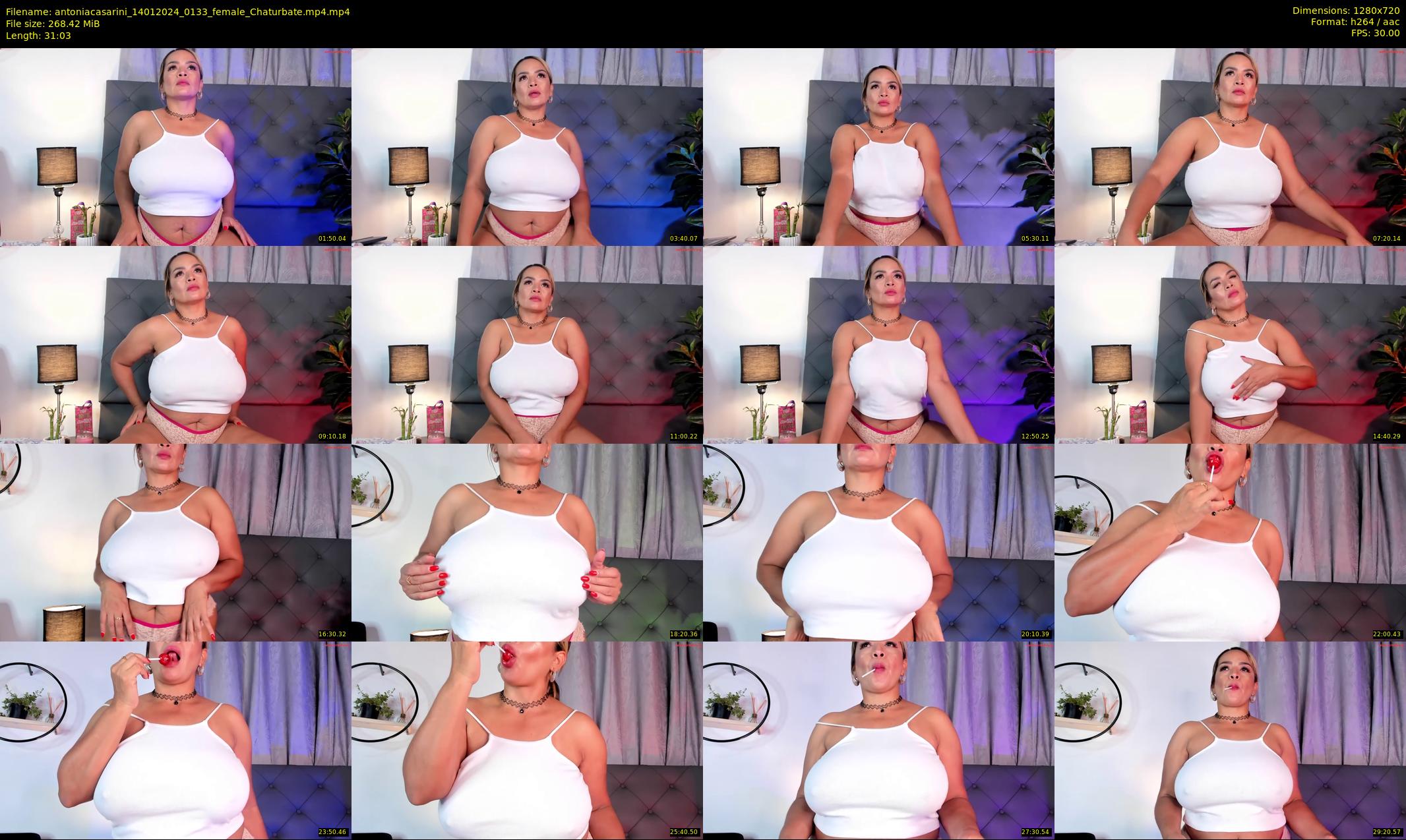 antoniacasarini — 32 minute Chaturbate female cam show recording, 720p, Jan 14, 2024
