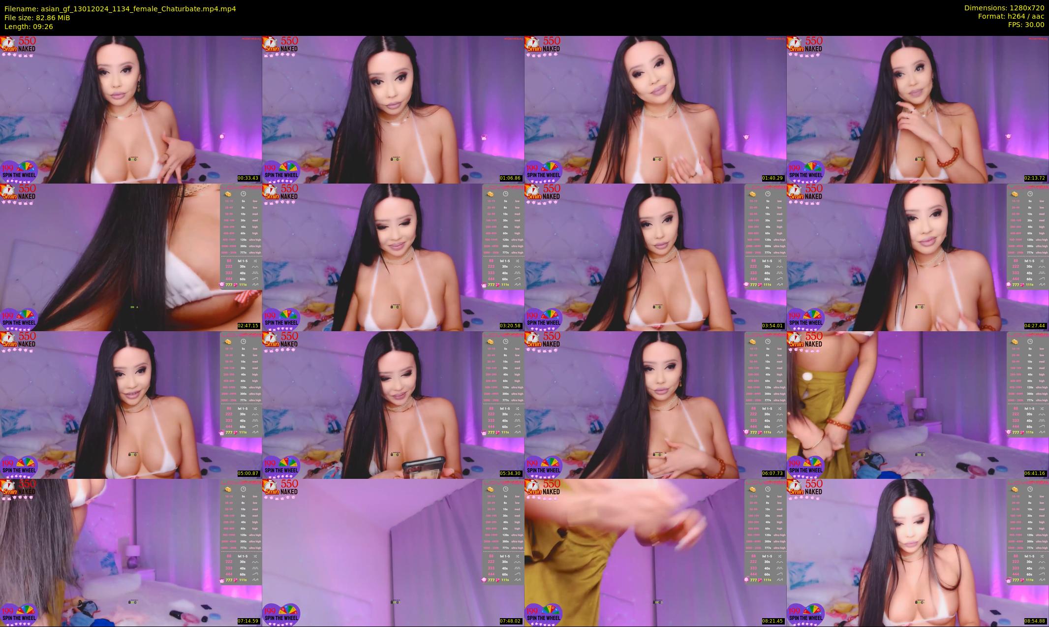 asian_gf — 10 minute Chaturbate female cam show recording, 720p, Jan 13, 2024