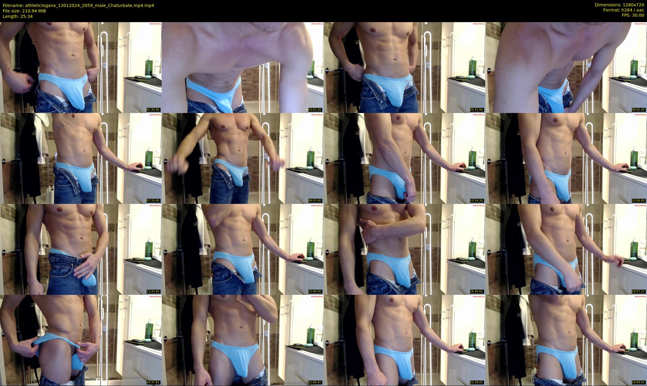 athleticloganx — 26 minute Chaturbate male cam show recording, 720p, Jan 13, 2024