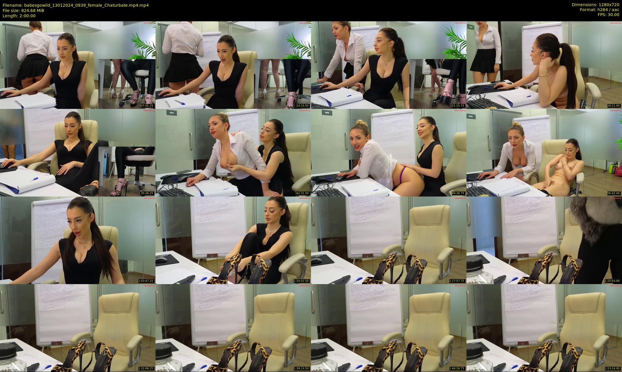 babesgowild — 120 minute Chaturbate couple cam show recording, 720p, Jan 13, 2024