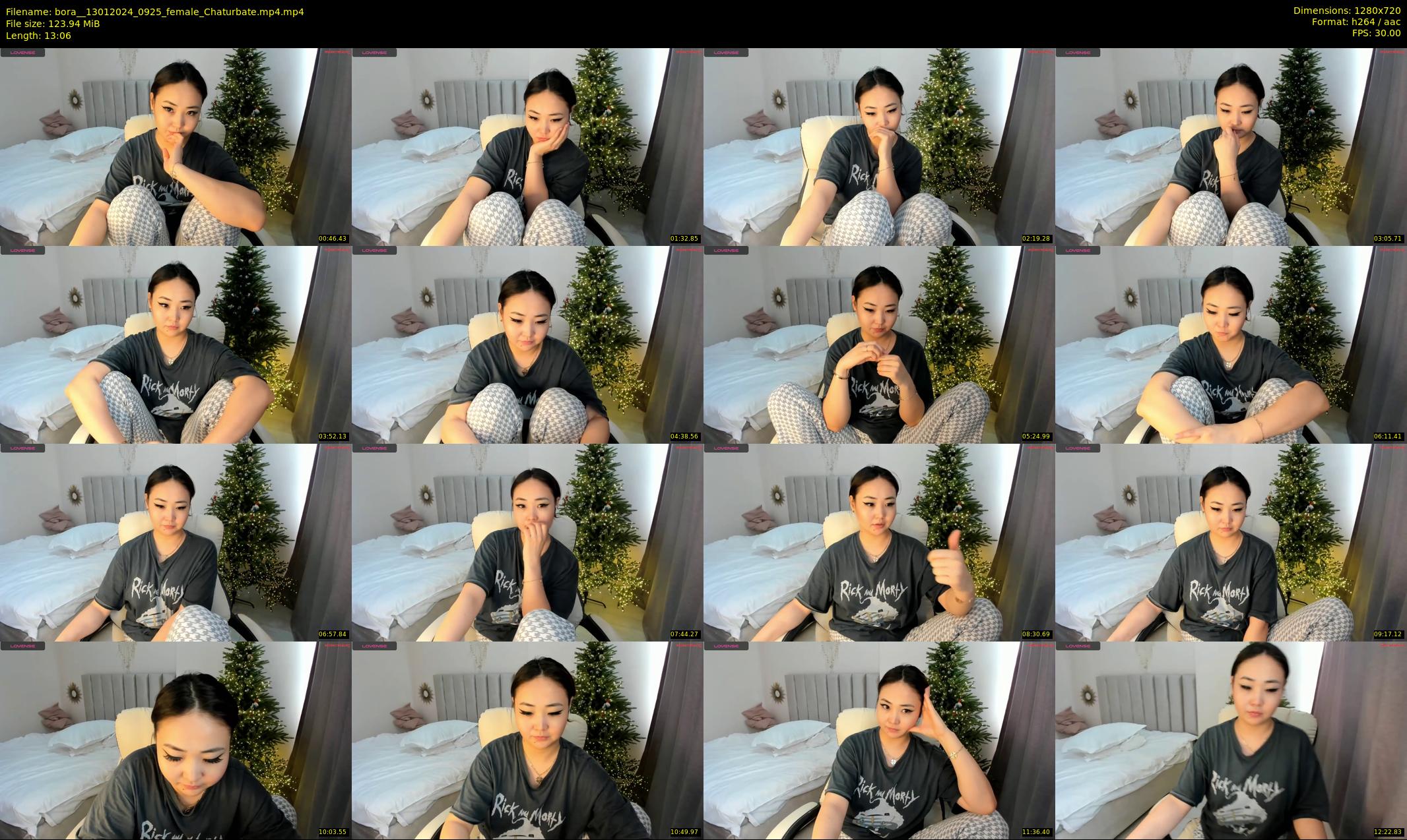 bora_ — 14 minute Chaturbate female cam show recording, 720p, Jan 13, 2024