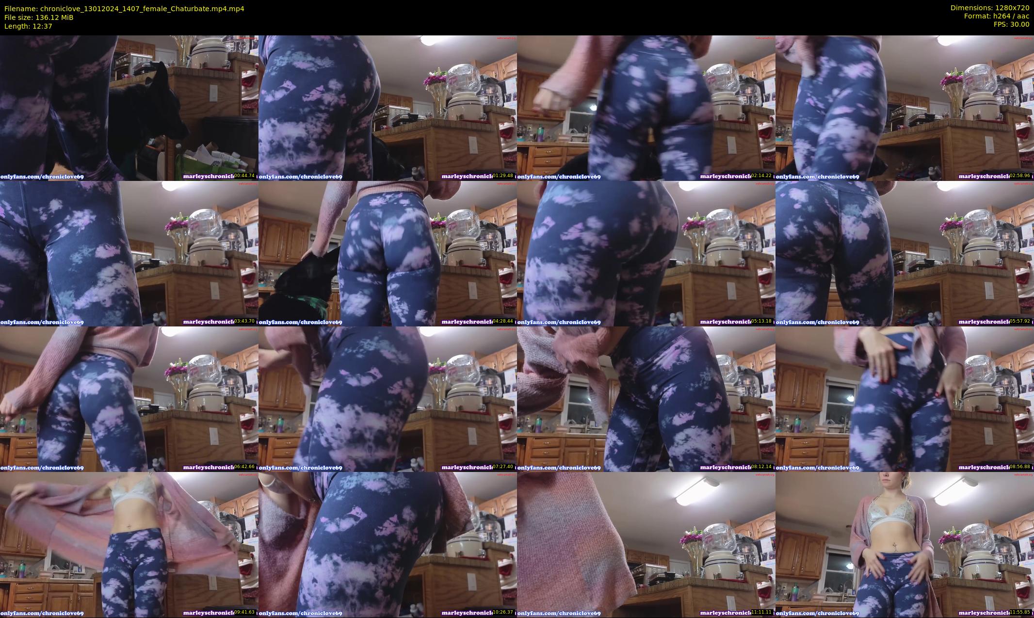 chroniclove — 13 minute Chaturbate female cam show recording, 720p, Jan 13, 2024