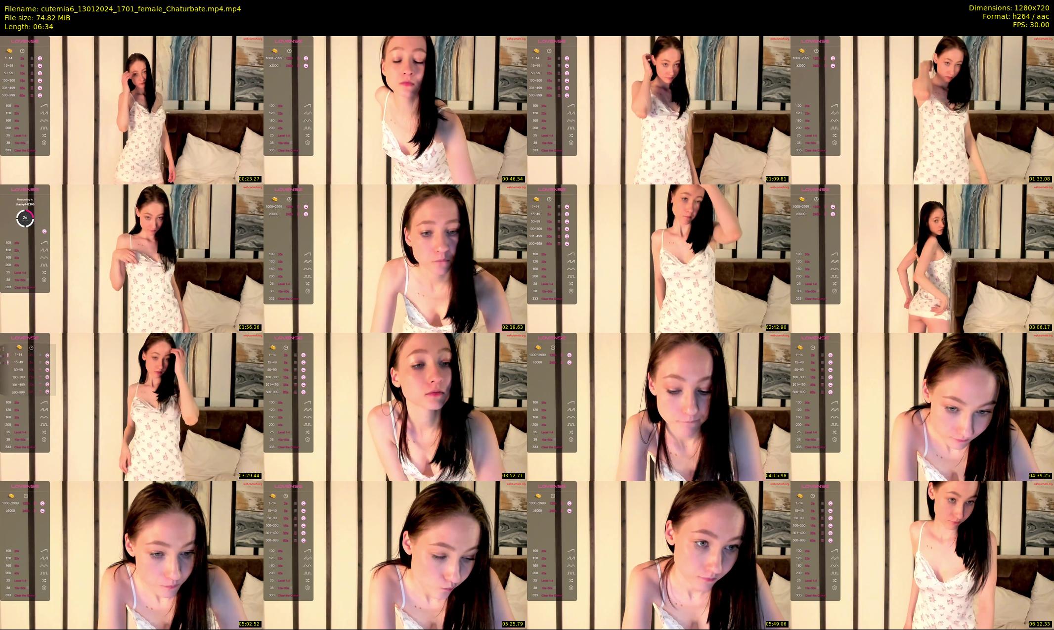 cutemia6 — 7 minute Chaturbate female cam show recording, 720p, Jan 13, 2024