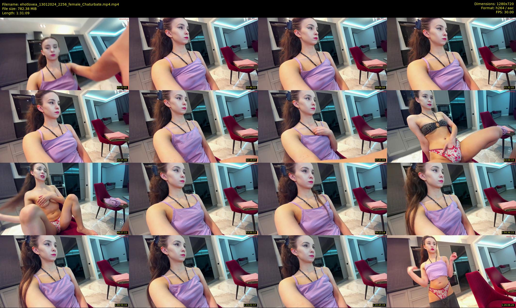 ehotlovea — 92 minute Chaturbate female cam show recording, 720p, Jan 13, 2024