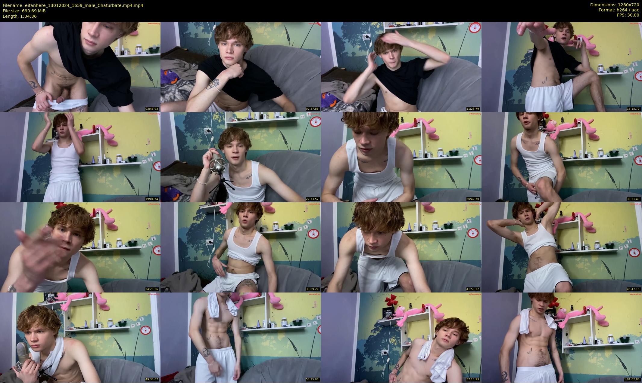 eitanhere — 65 minute Chaturbate male cam show recording, 720p, Jan 13, 2024