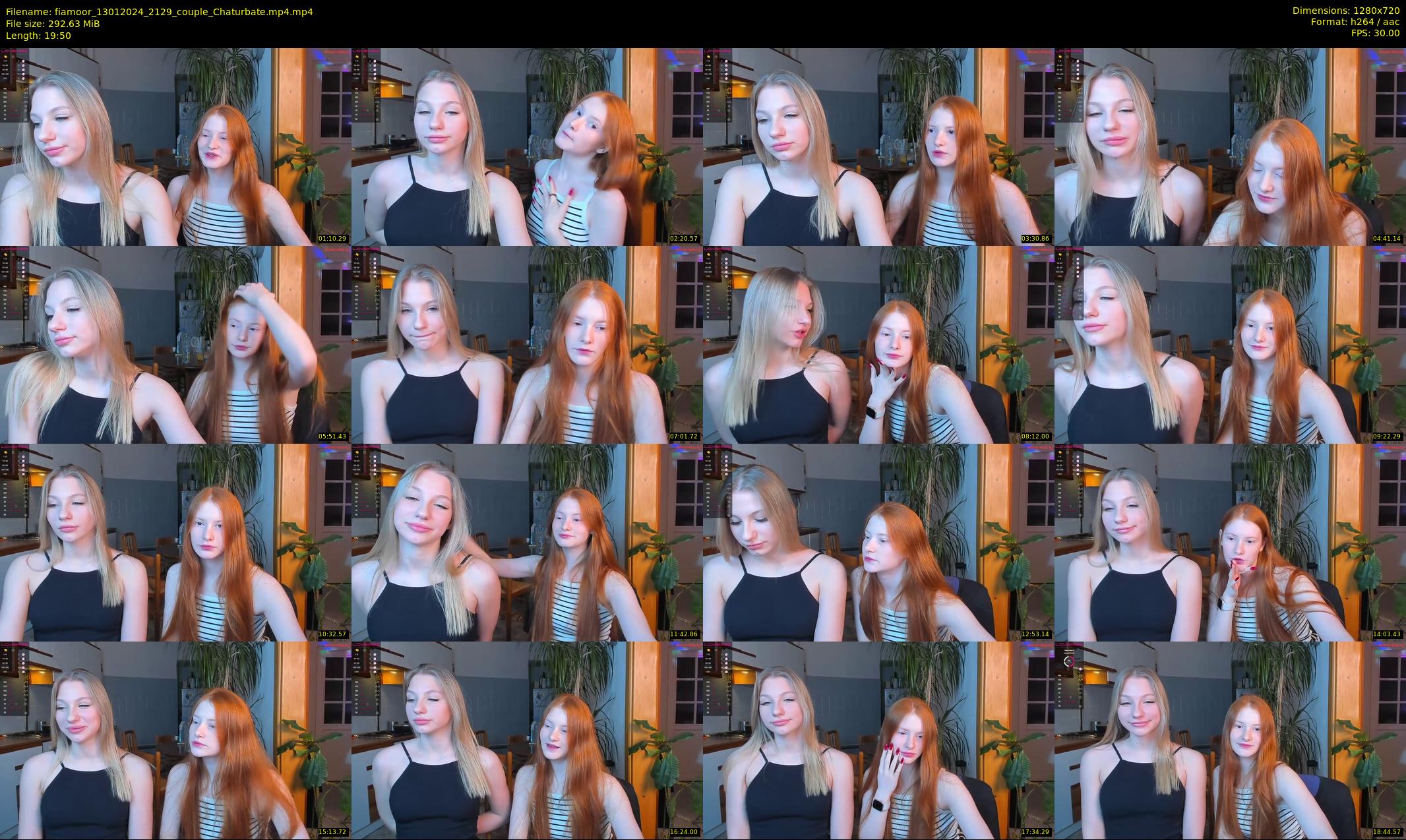 fiamoor — 20 minute Chaturbate female cam show recording, 720p, Jan 13, 2024