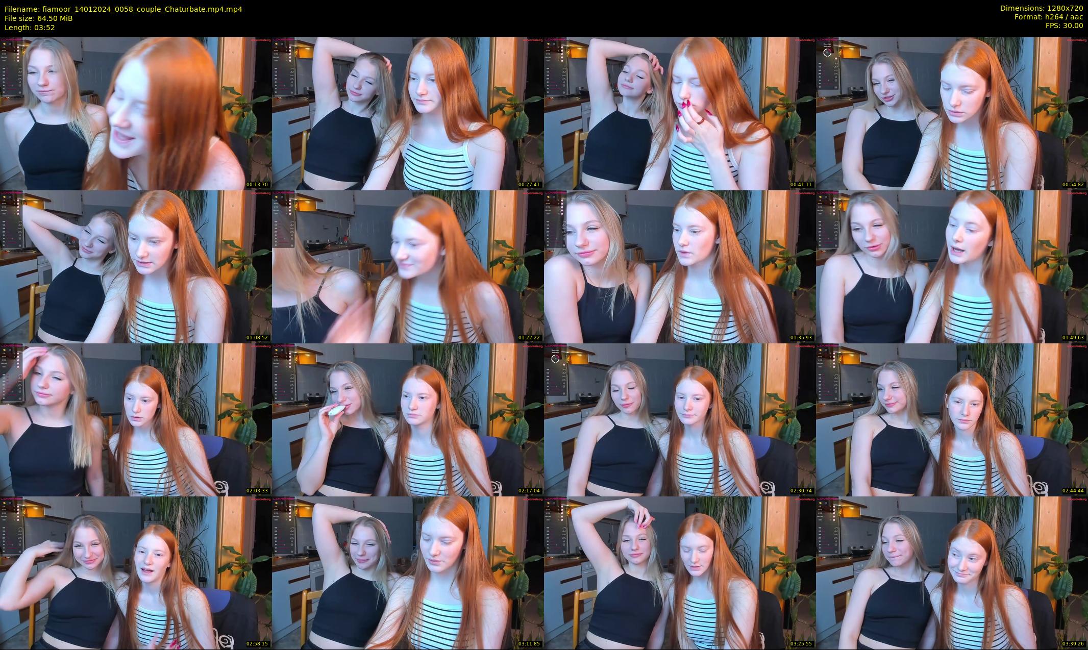 fiamoor — 4 minute Chaturbate female cam show recording, 720p, Jan 14, 2024