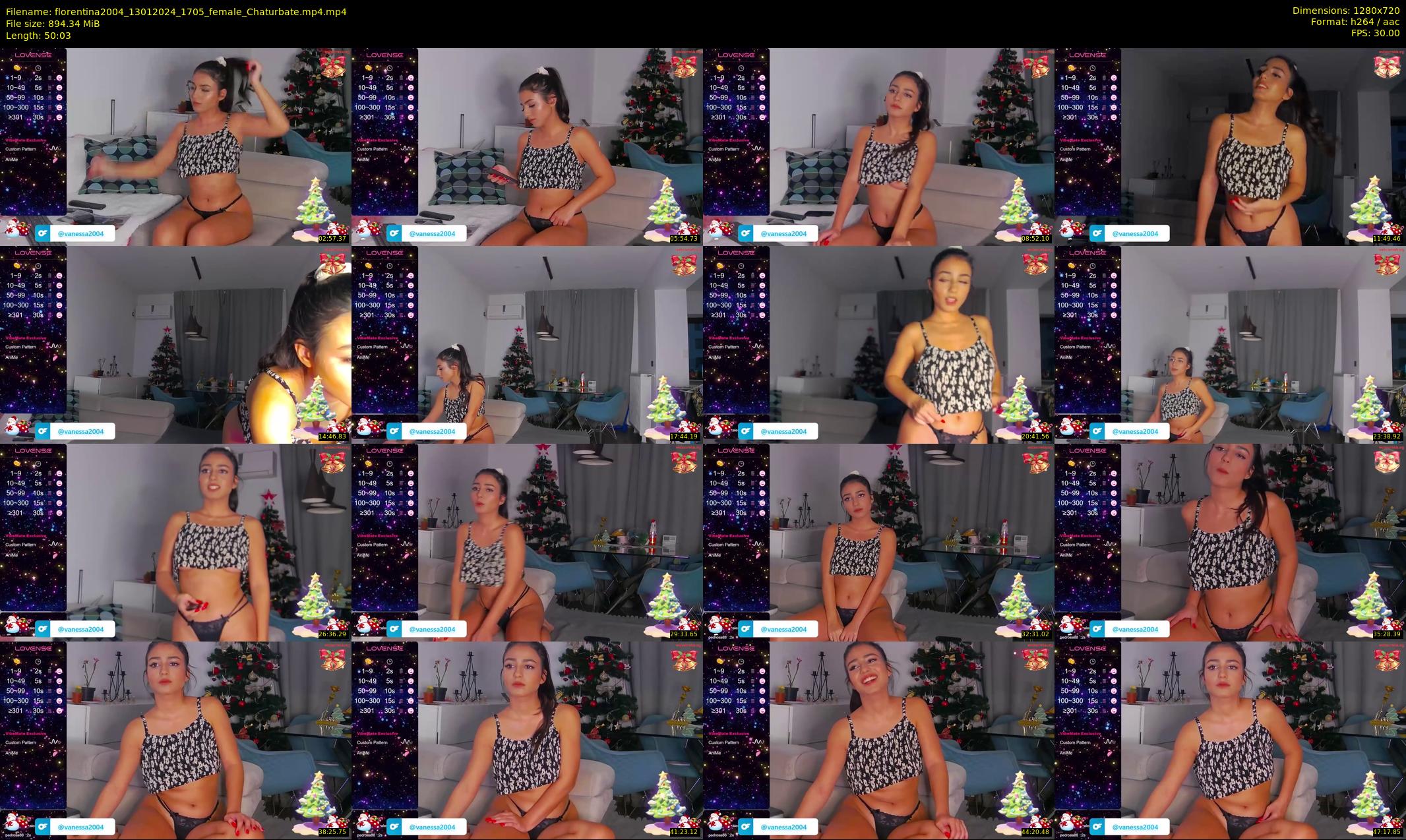 florentina2004 — 51 minute Chaturbate female cam show recording, 720p, Jan 13, 2024