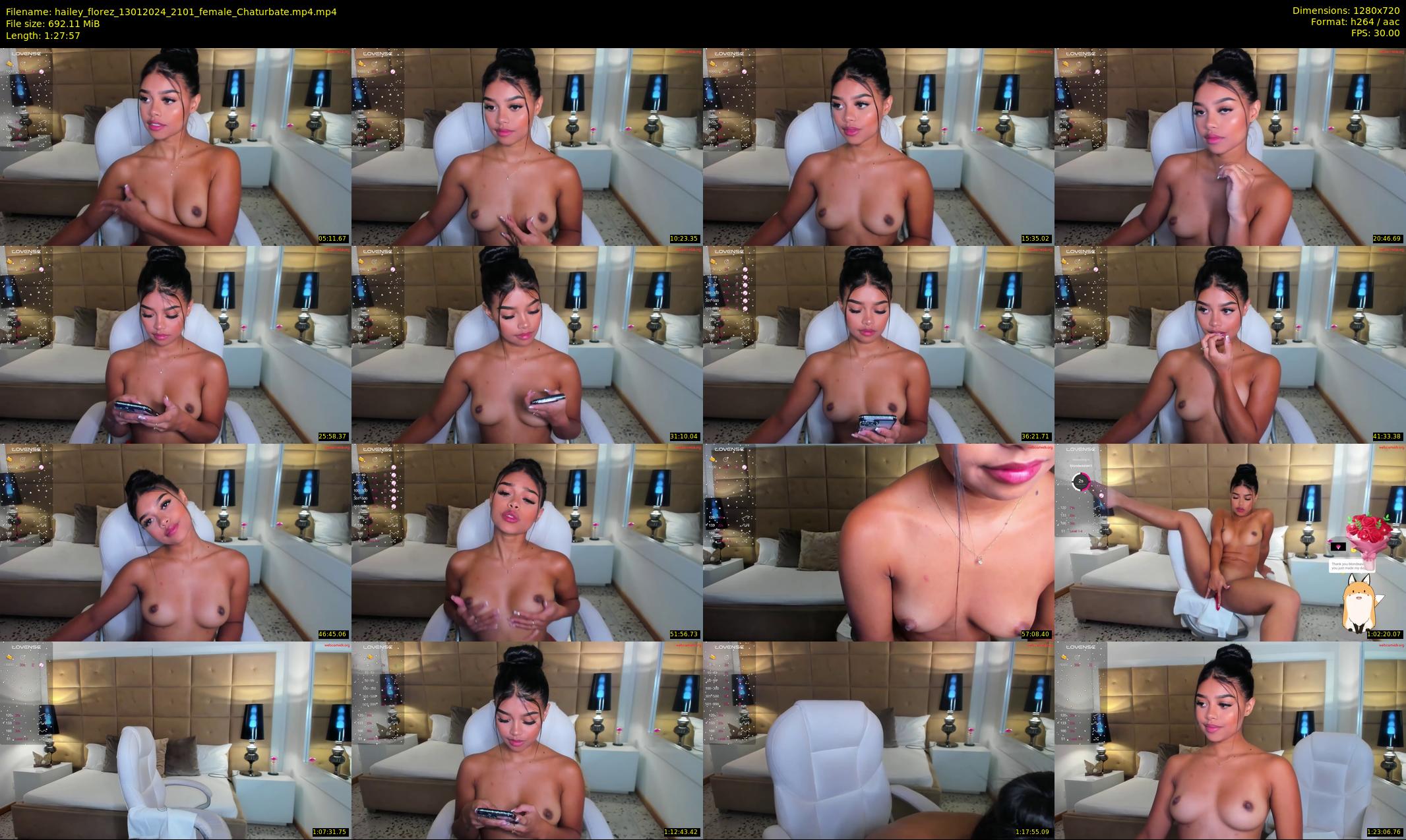 hailey_florez — 88 minute Chaturbate female cam show recording, 720p, Jan 13, 2024