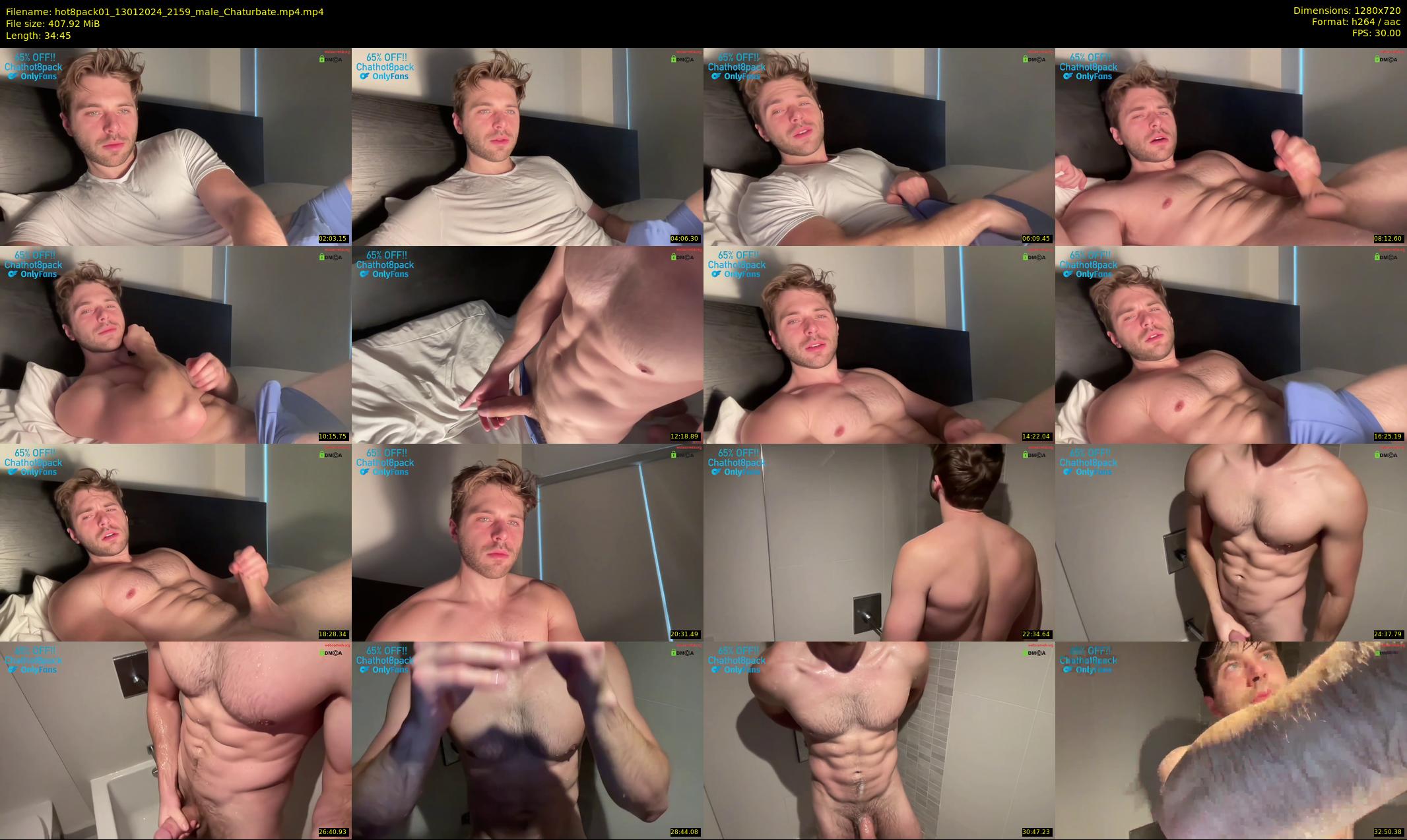 hot8pack01 — 35 minute Chaturbate male cam show recording, 720p, Jan 13, 2024