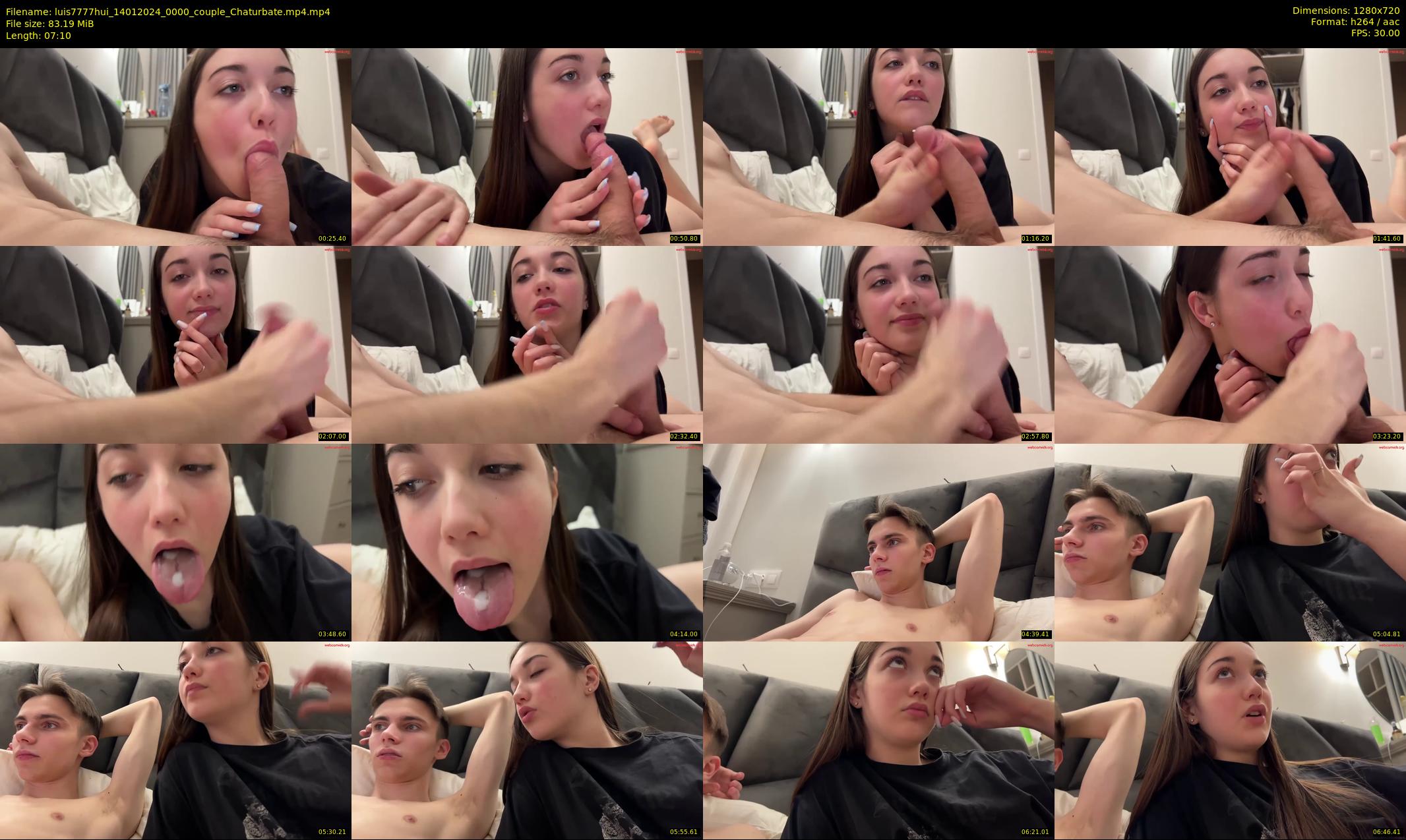 luis7777hui — 8 minute Chaturbate couple cam show recording, 720p, Jan 14, 2024
