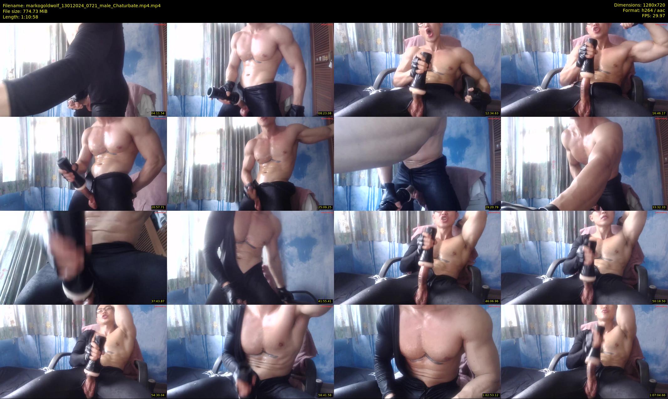 markogoldwolf — 71 minute Chaturbate male cam show recording, 720p, Jan 13, 2024