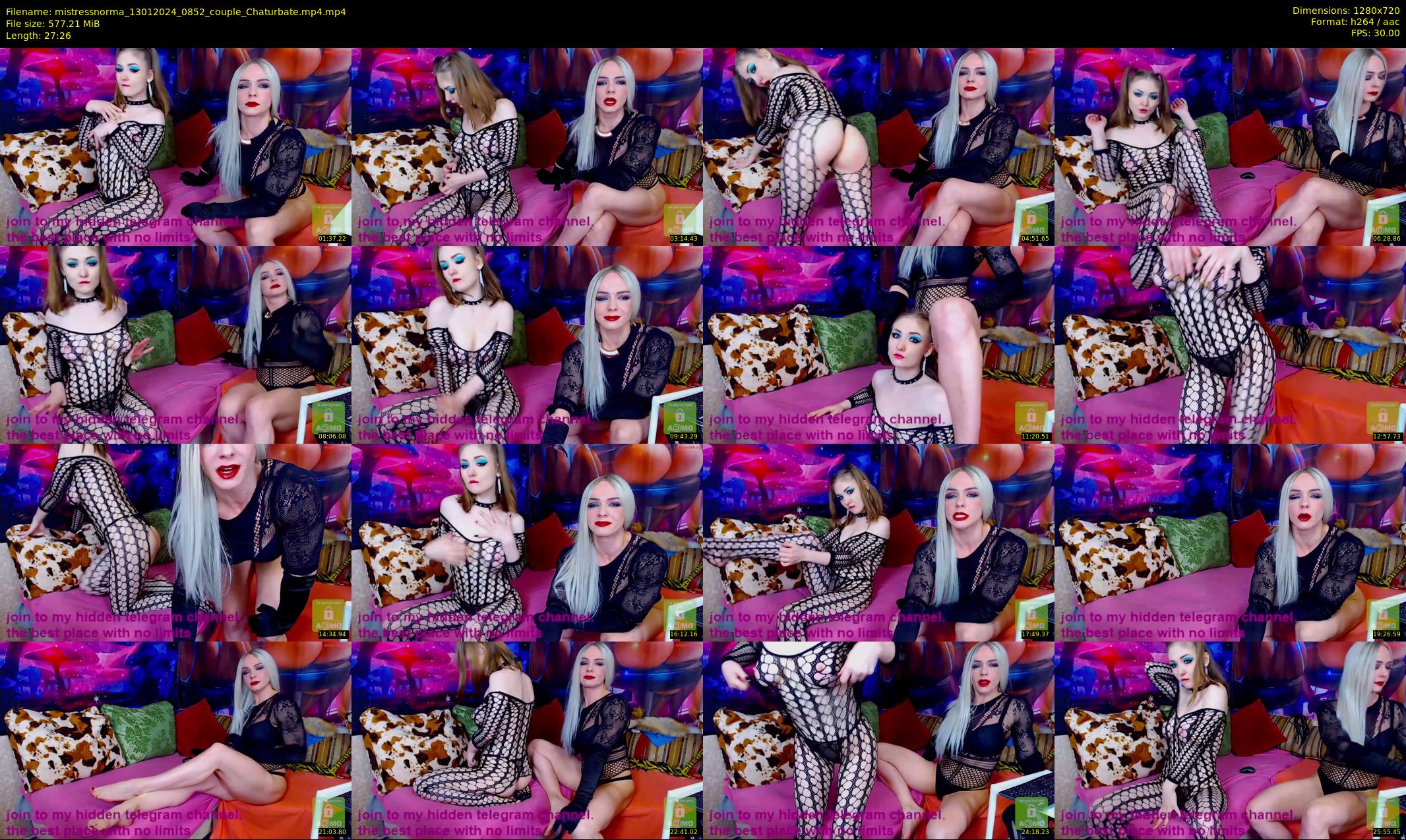 mistressnorma — 28 minute Chaturbate female cam show recording, 720p, Jan 13, 2024