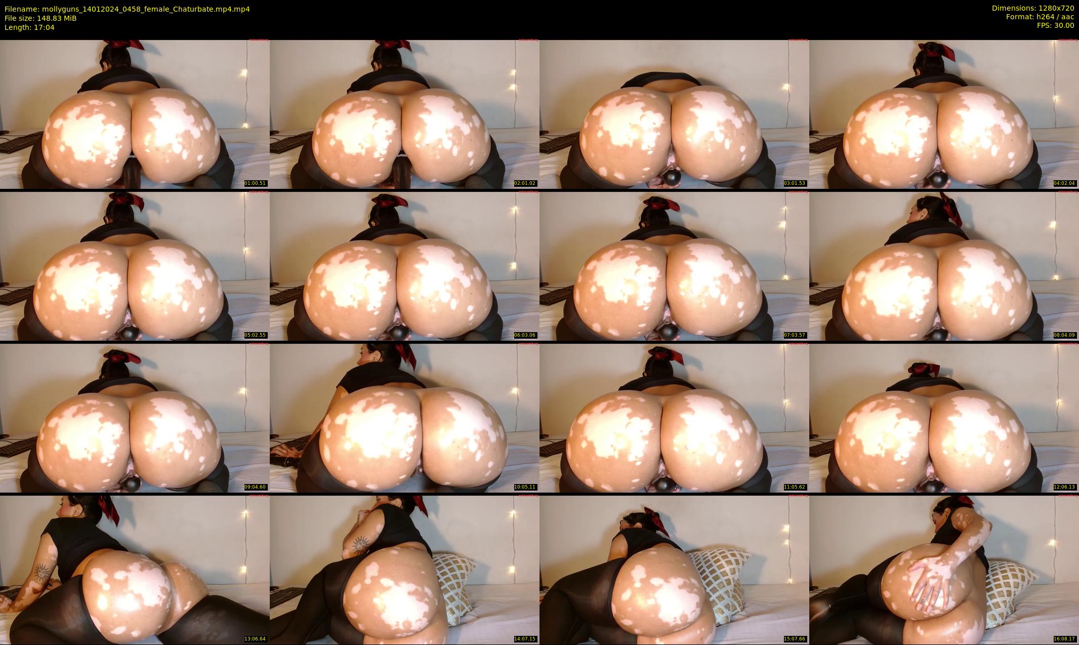 mollyguns — 18 minute Chaturbate female cam show recording, 720p, Jan 14, 2024