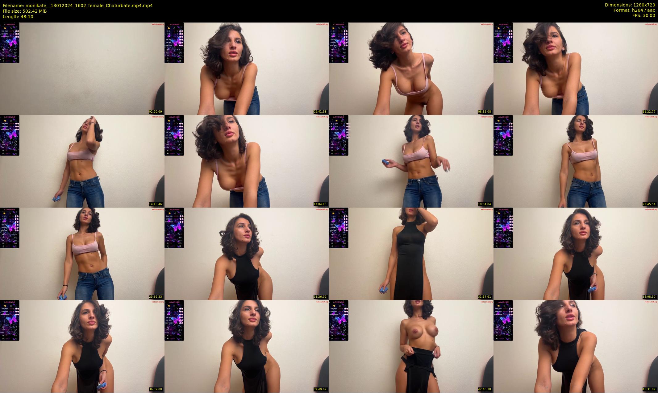 monikate_ — 49 minute Chaturbate couple cam show recording, 720p, Jan 13, 2024