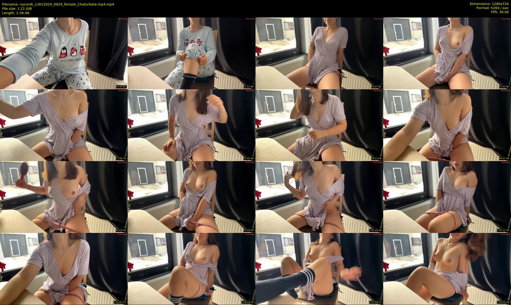 nyconik — 95 minute Chaturbate female cam show recording, 720p, Jan 13, 2024